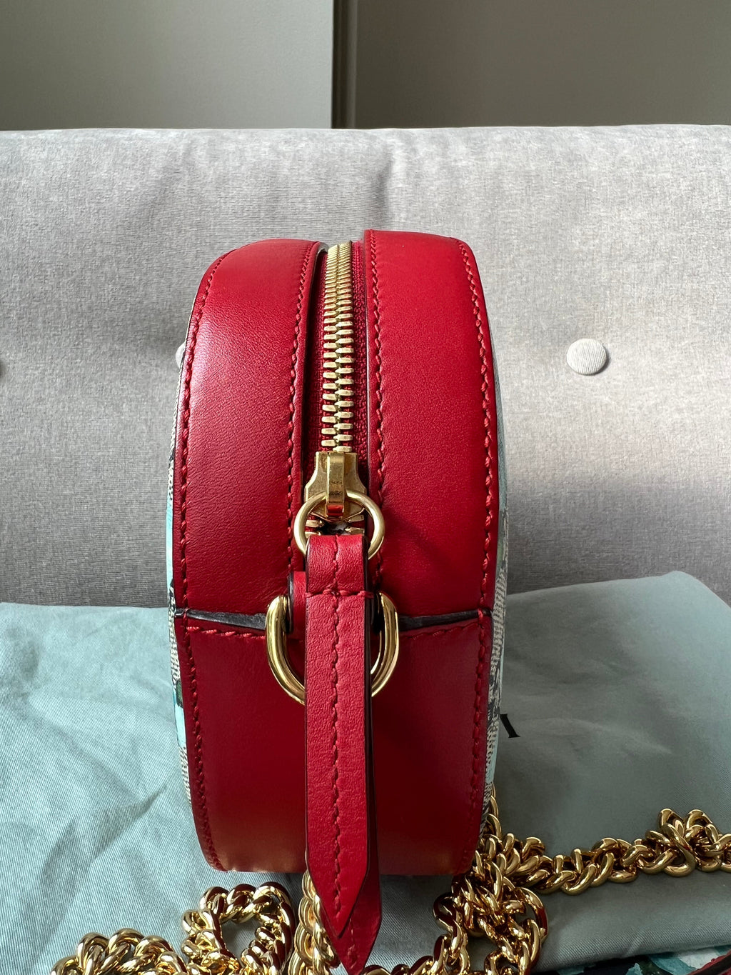 Gucci Dionysus Blooms GG Supreme Chain Mini Bag