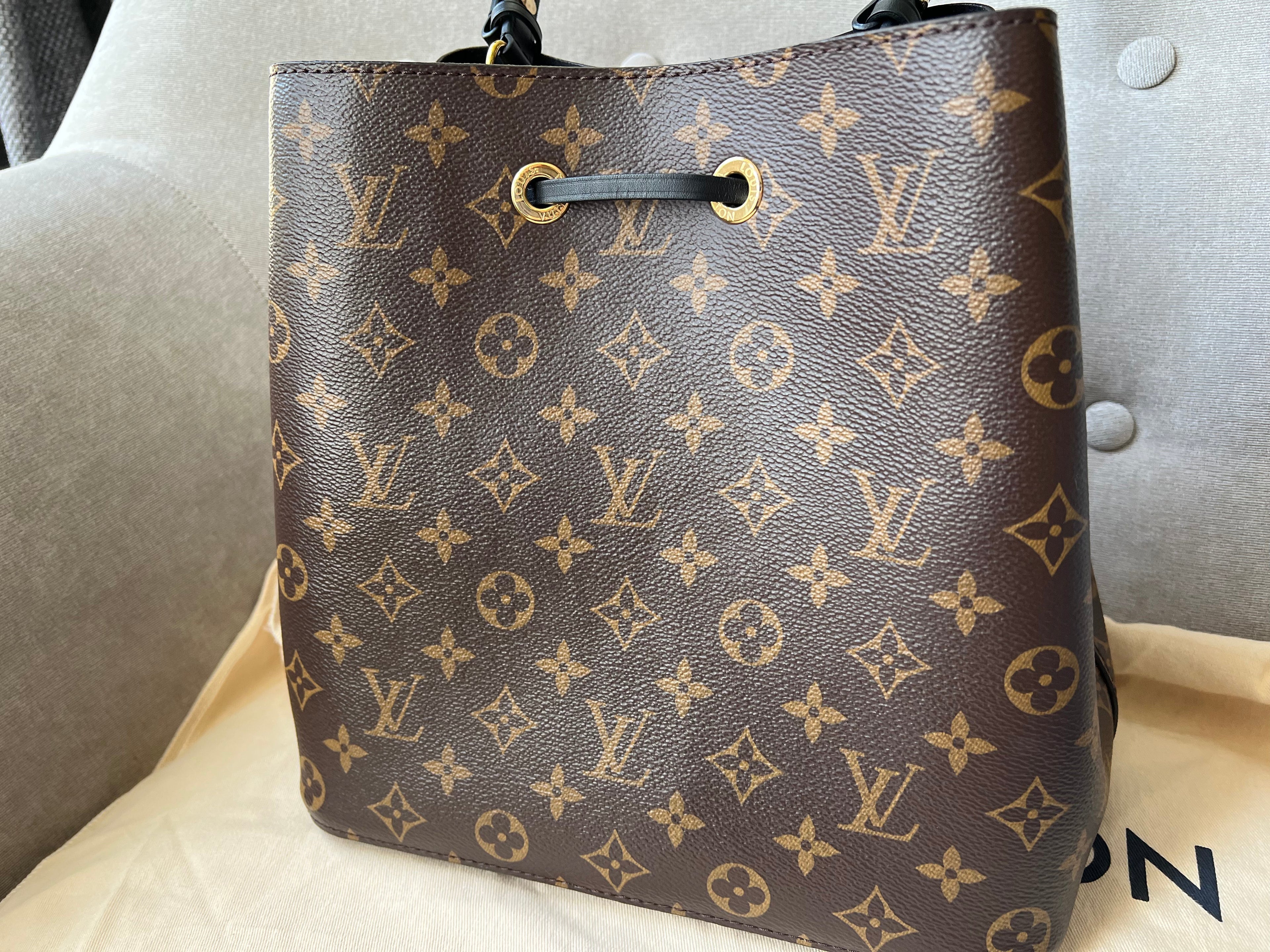 Louis Vuitton Neo Noe Monogram and Black (RRP £1,450)