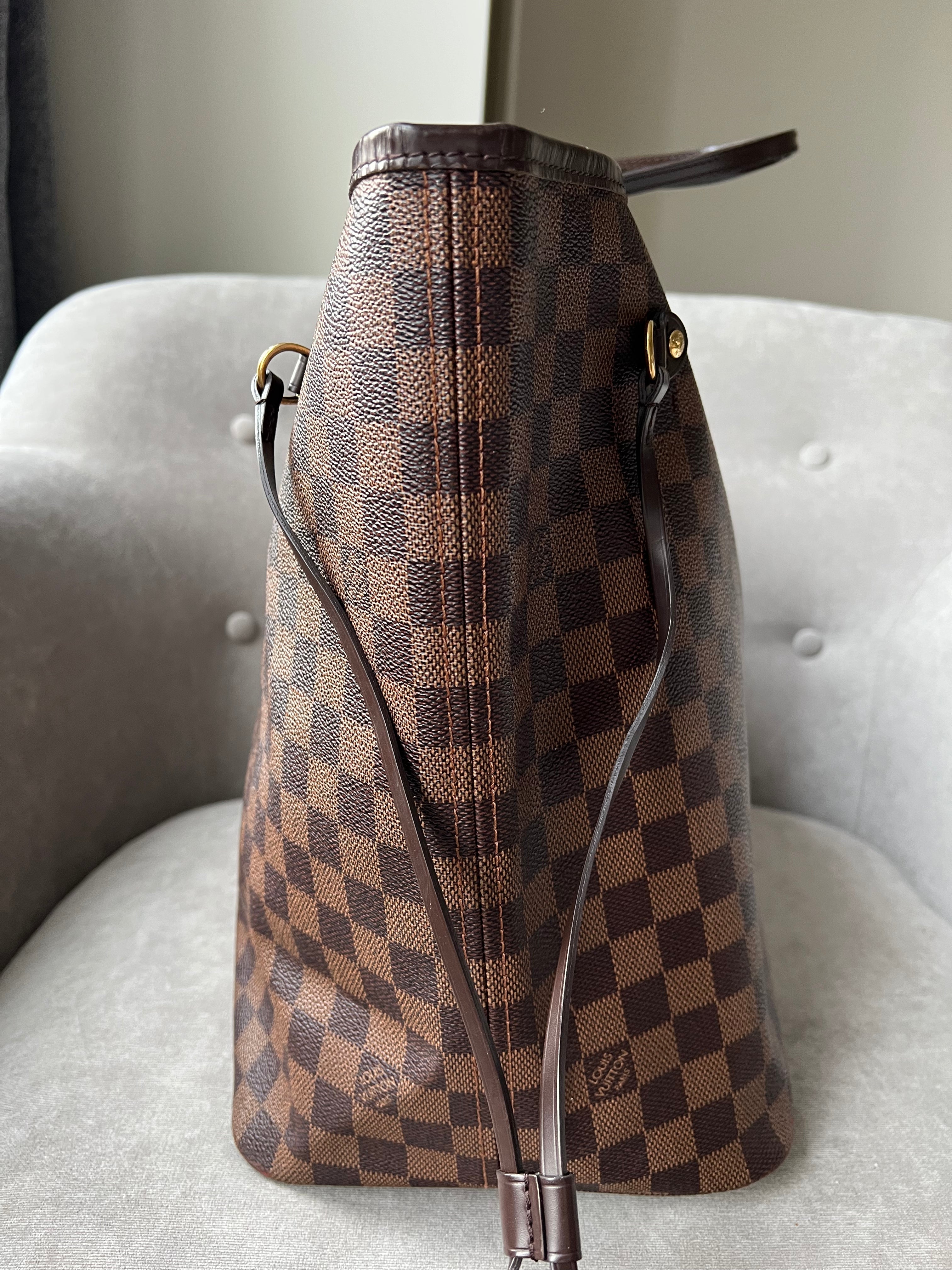 Louis Vuitton Neverfull GM Damier Ebene Cherry Interior (RRP £1,450)
