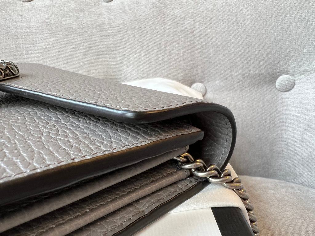 Gucci Dionysus Grey Mini Chain Bag (RRP £1340)