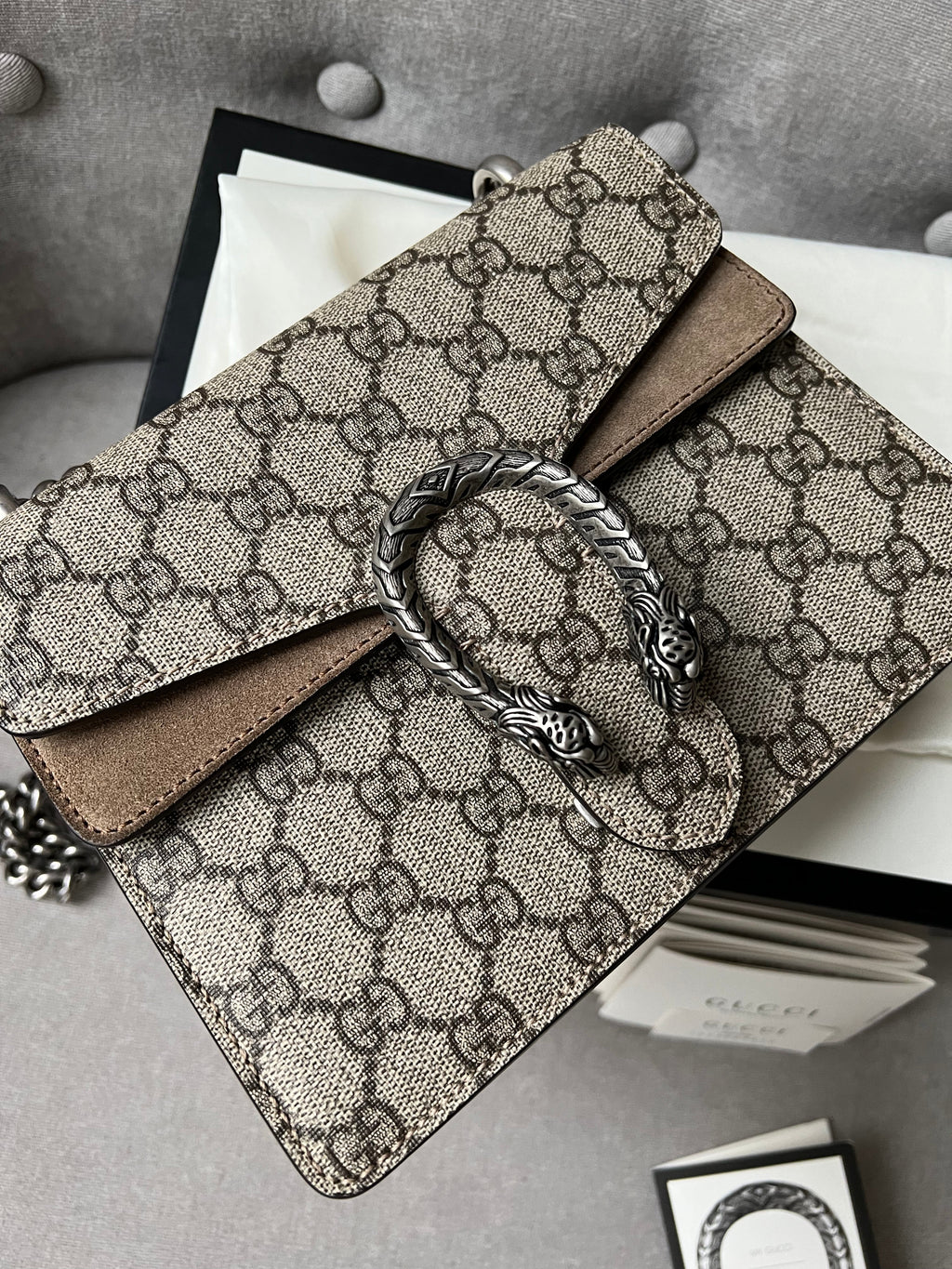 Gucci Dionysus GG Supreme Mini Shoulder Bag