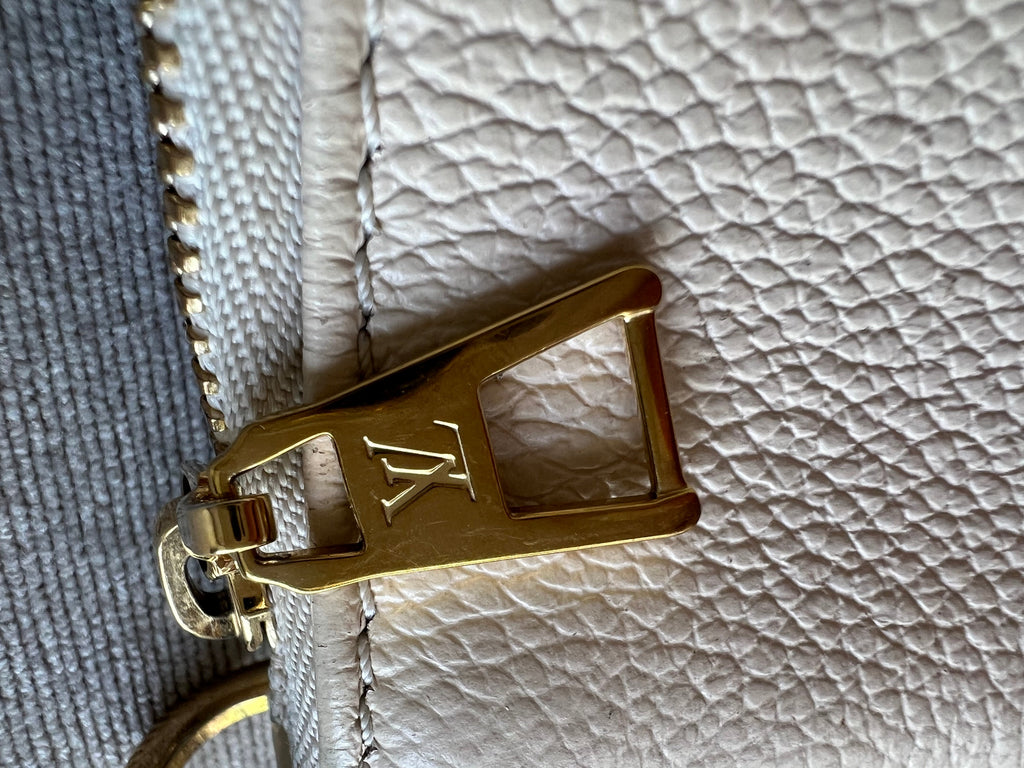 Louis Vuitton Multi Pochette Accessoires Creme Empreinte (RRP £2110)