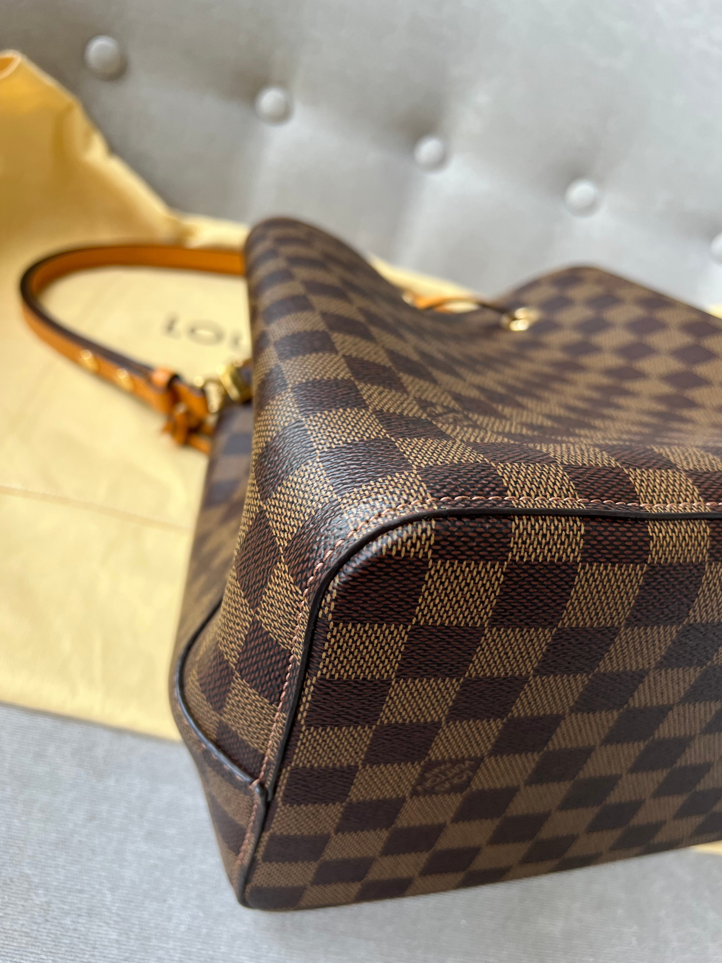 Louis Vuitton Neo Noe Damier Ebene and Safran (RRP £1,560)