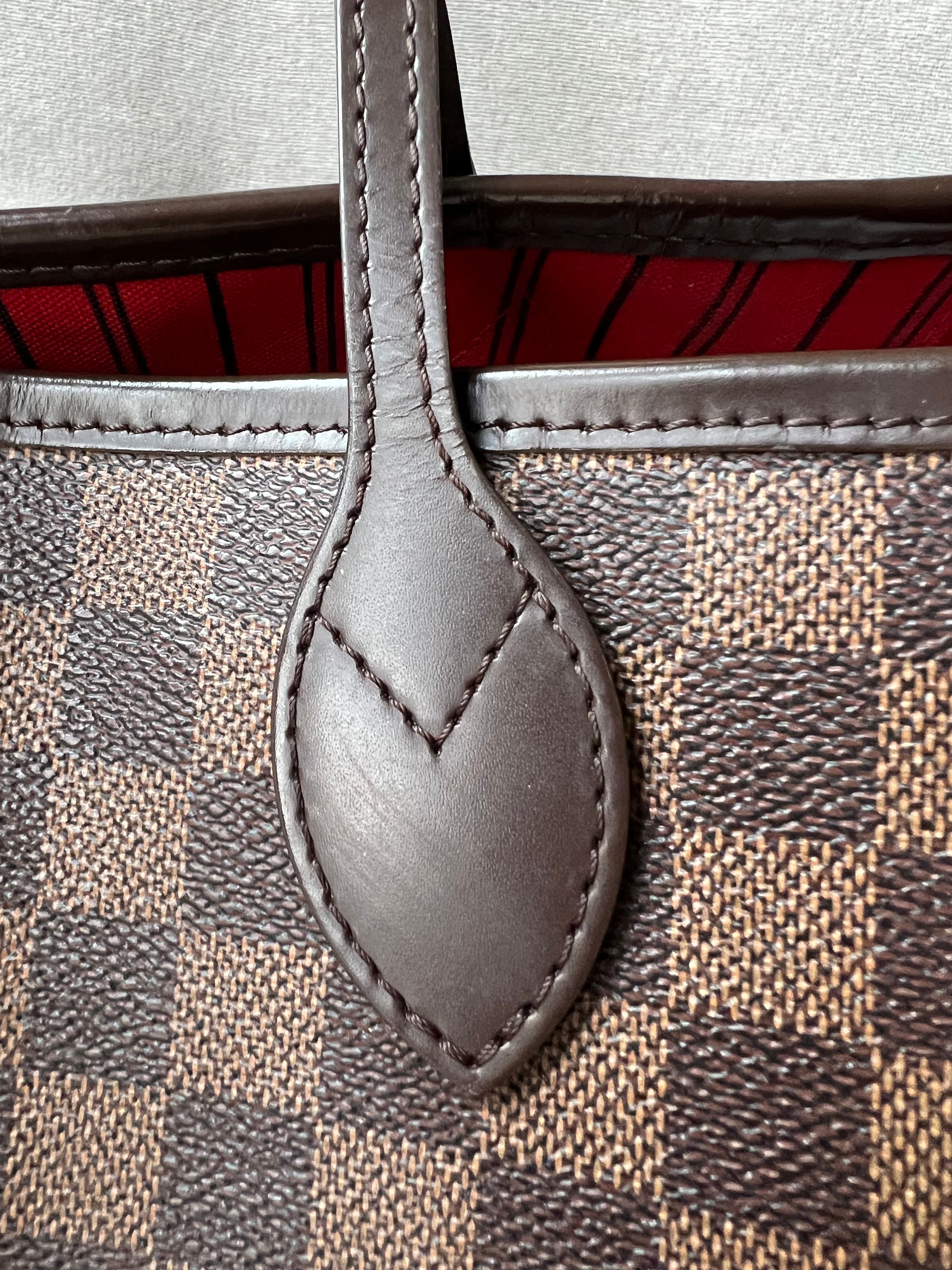 Louis Vuitton Neverfull GM Damier Ebene Cherry Interior (RRP £1,450)