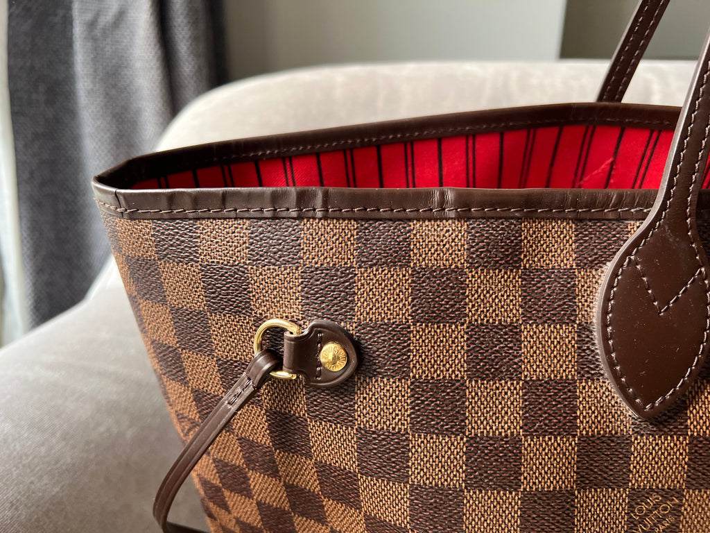 Louis Vuitton Neverfull GM Damier Ebene Cherry Interior (RRP £1,450)