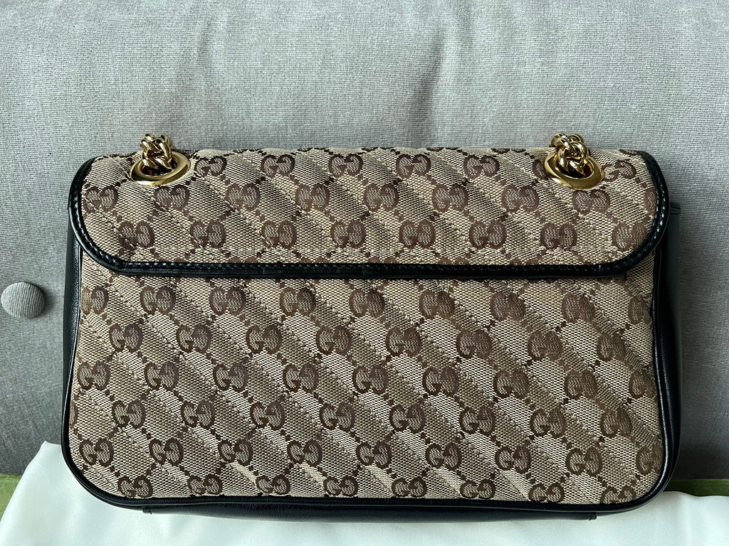 Gucci GG Beige Marmont Small Shoulder Bag (RRP £1,570)