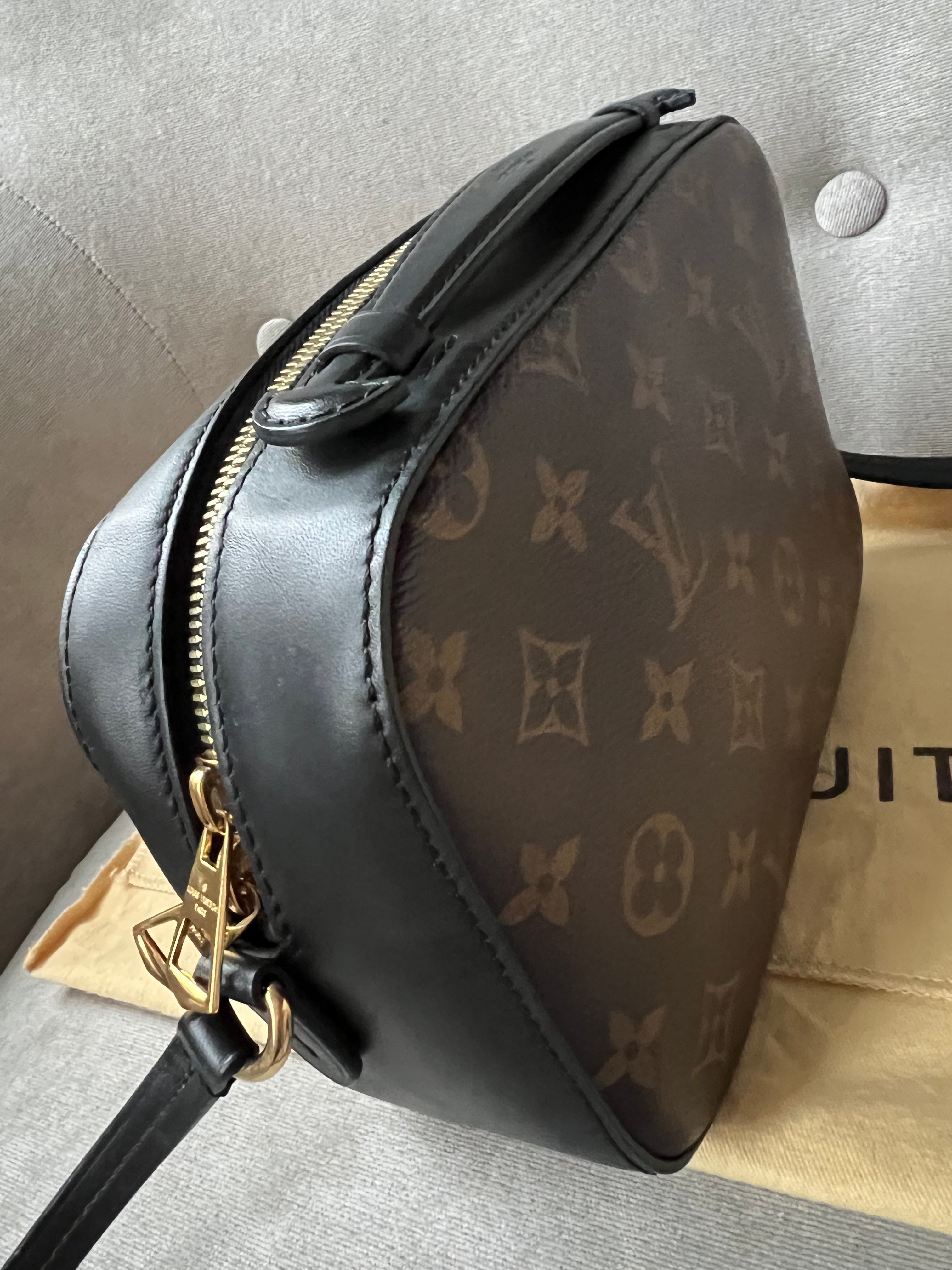 Louis Vuitton Saintonge Monogram and Black