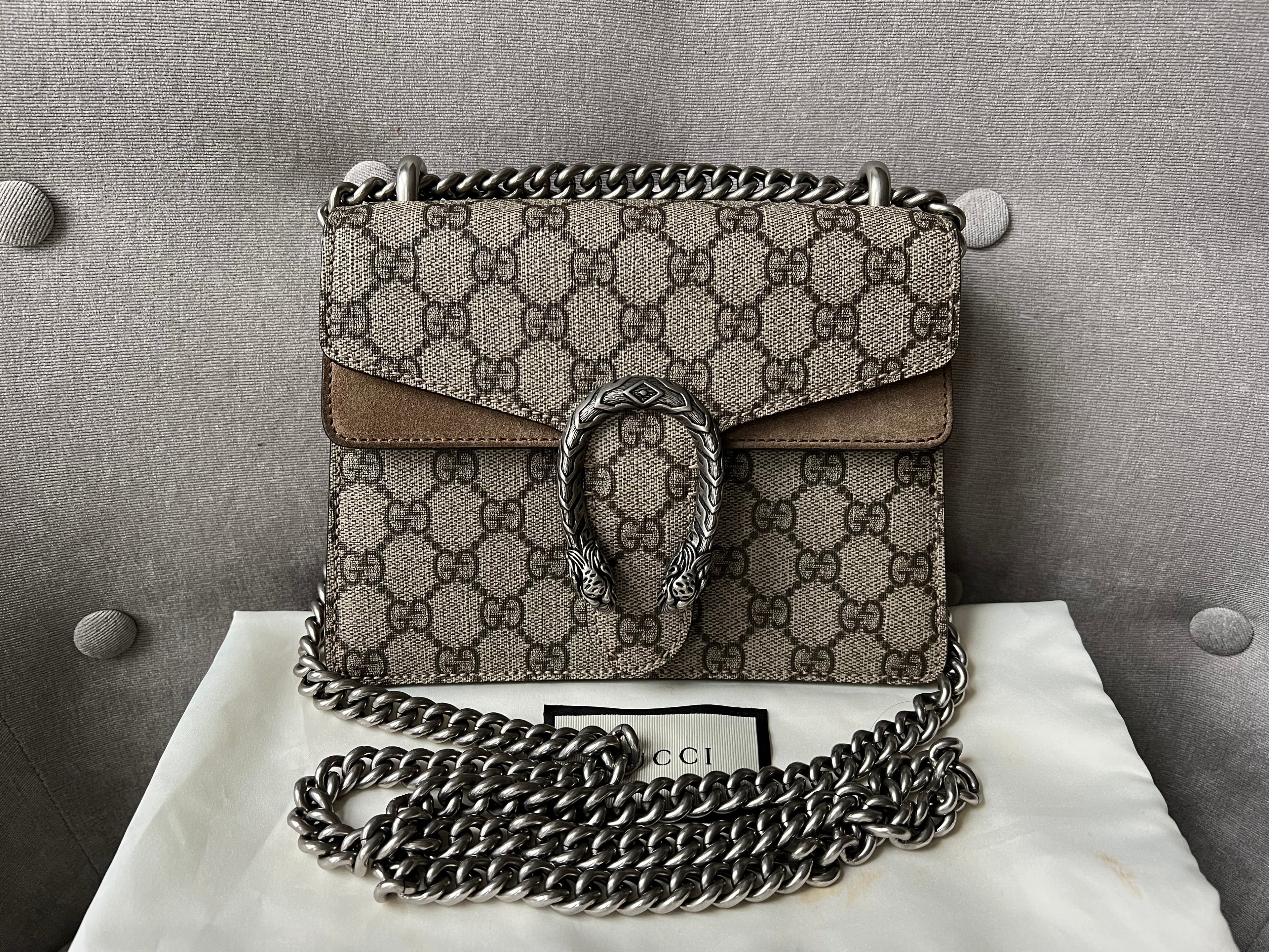 Gucci Dionysus GG Supreme Mini Shoulder Bag