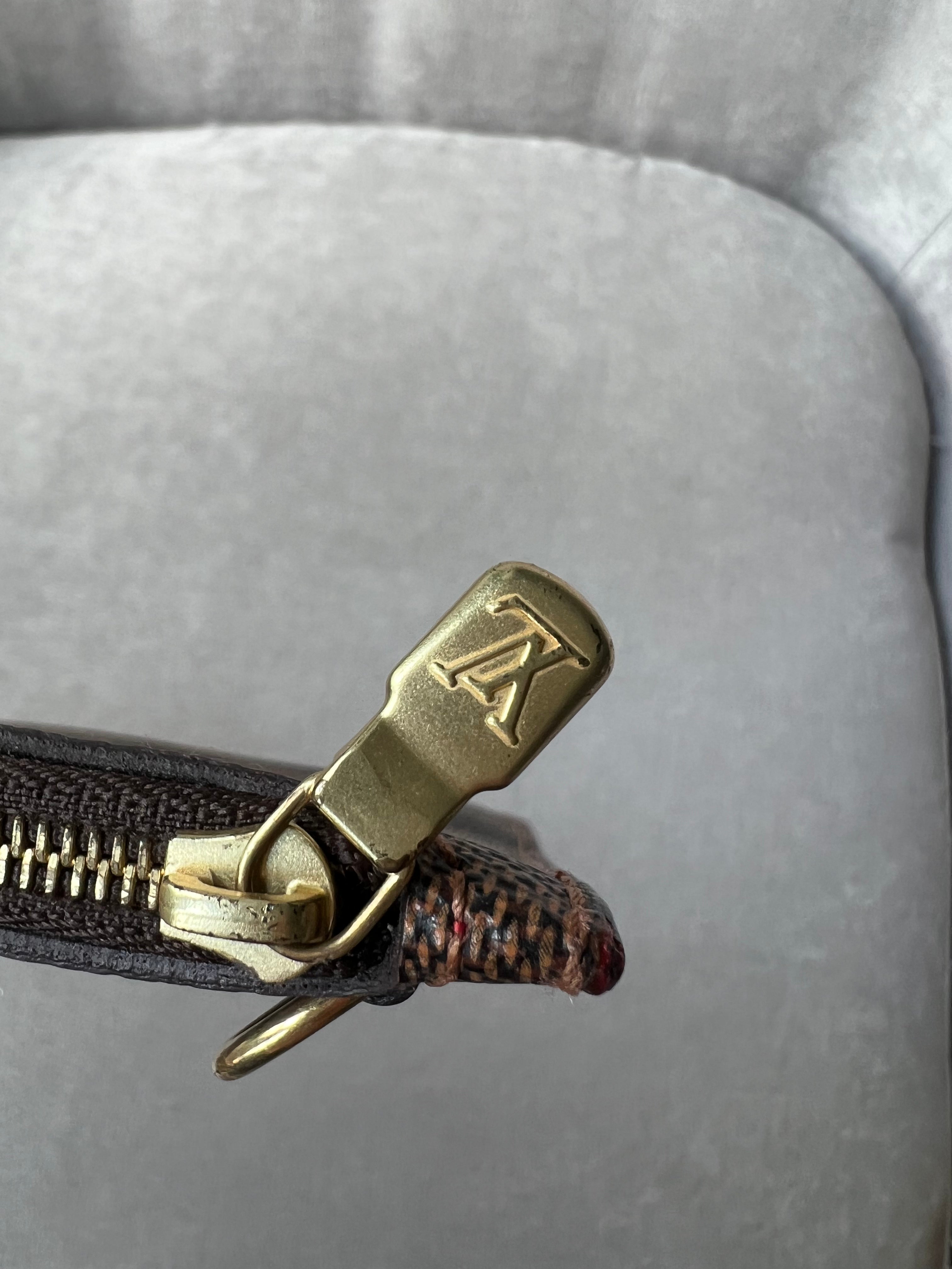 Louis Vuitton Pouch (from Neverfull MM) in Damier Ebene