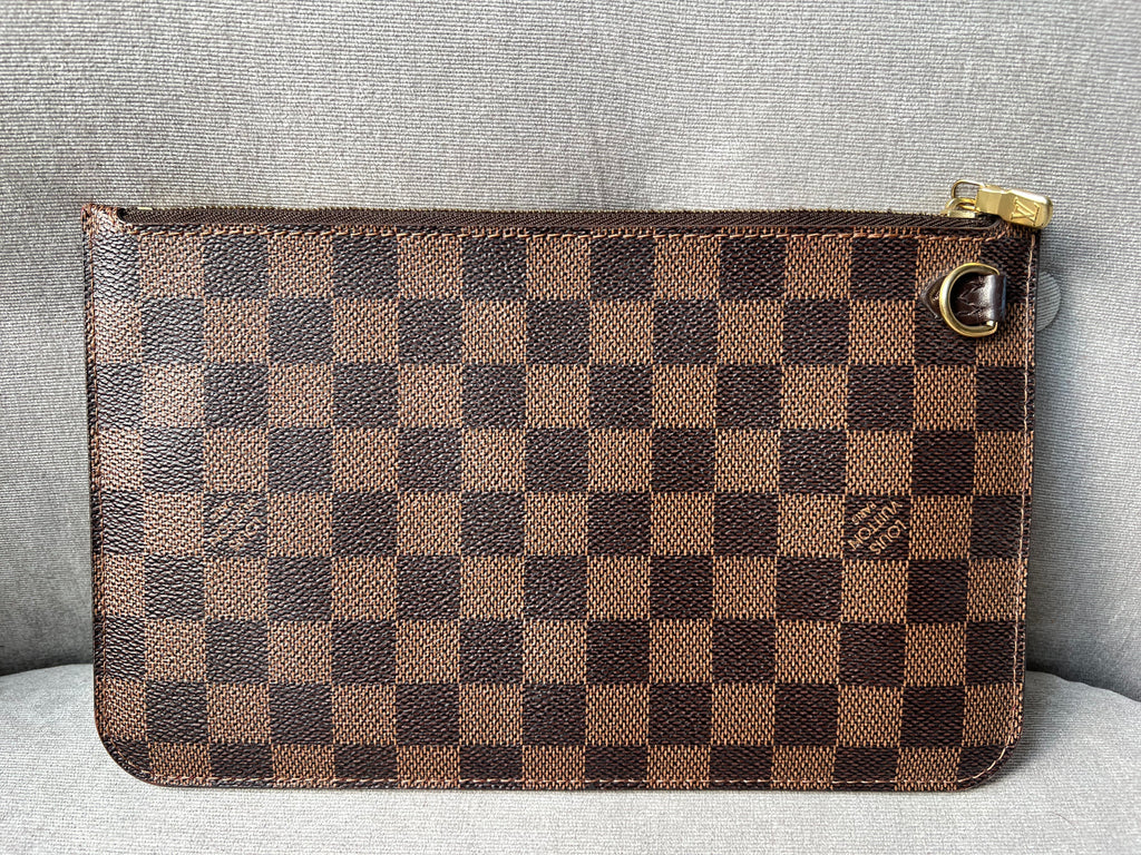 Louis Vuitton Pouch (from Neverfull MM) in Damier Ebene