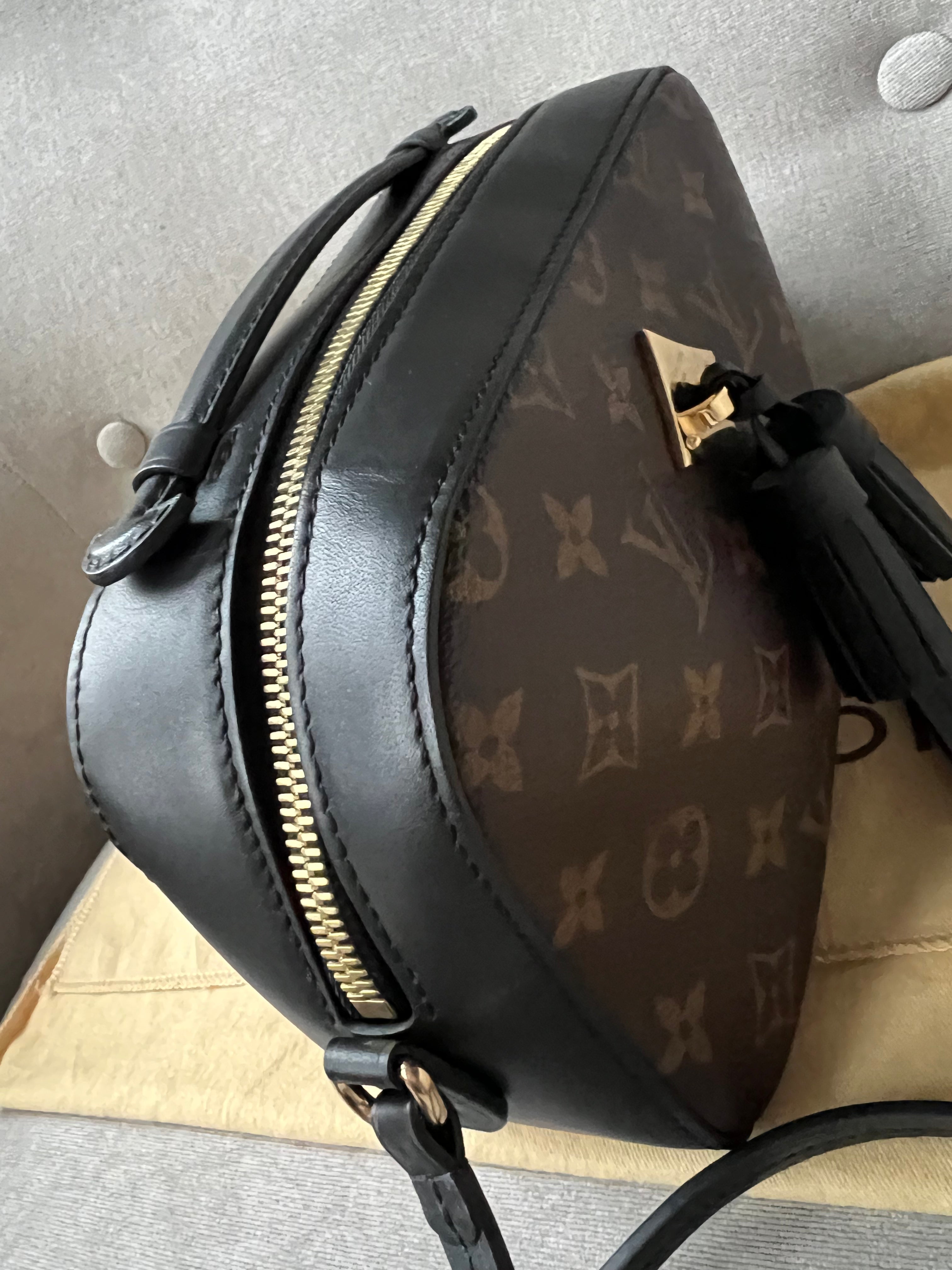 Louis Vuitton Saintonge Monogram and Black