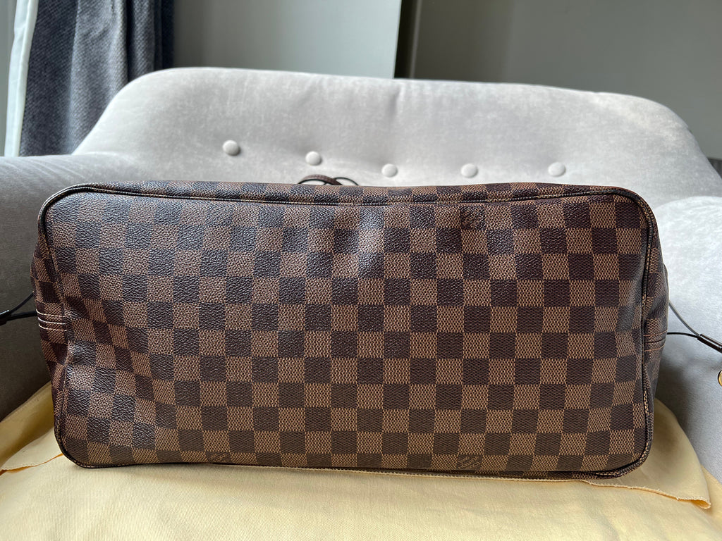 Louis Vuitton Neverfull GM Damier Ebene Cherry Interior (RRP £1,450)