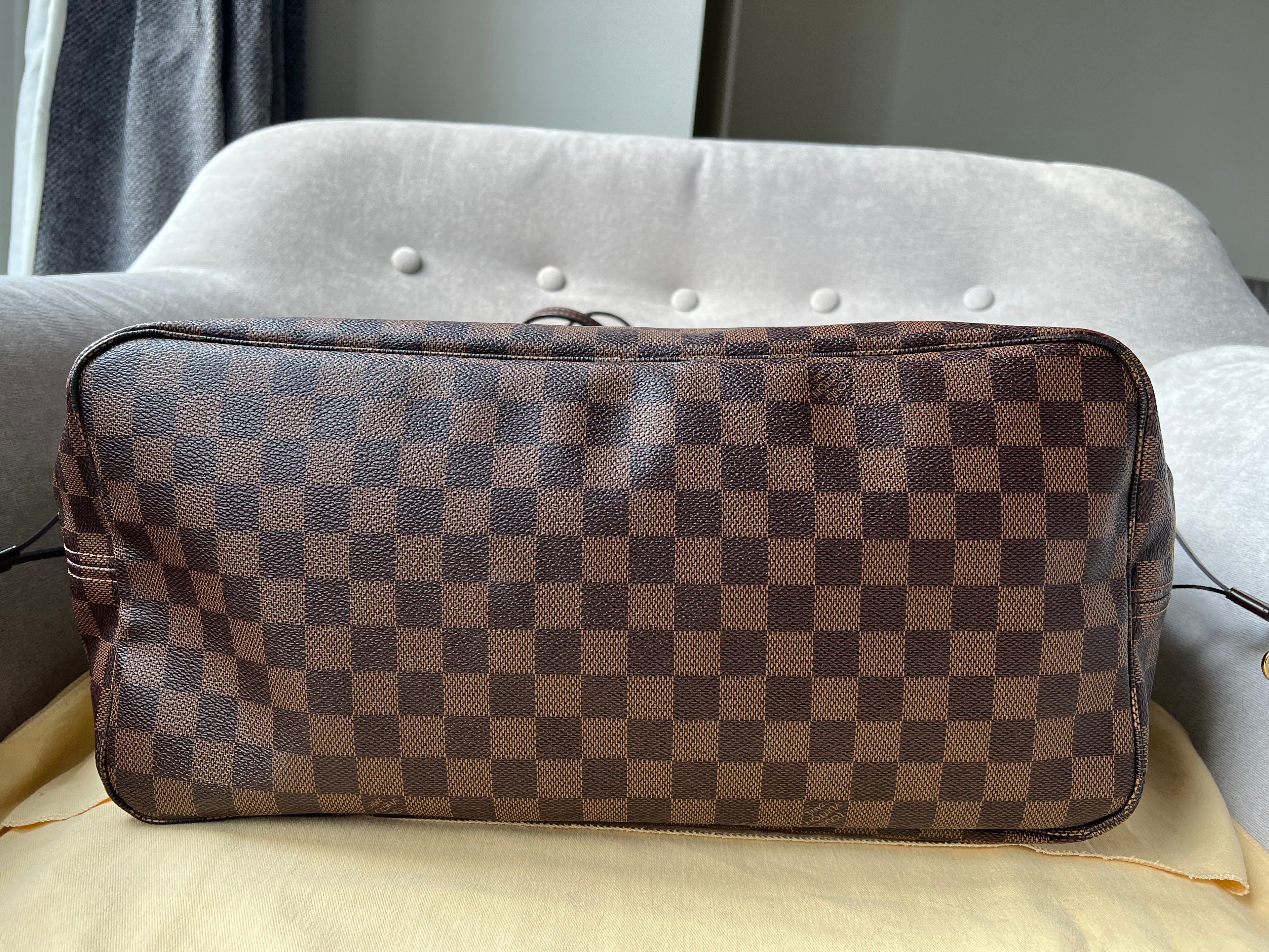 Louis Vuitton Neverfull GM Damier Ebene Cherry Interior (RRP £1,450)