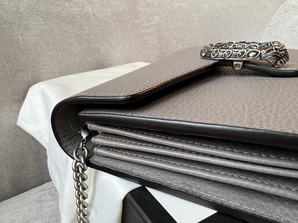 Gucci Dionysus Grey Mini Chain Bag (RRP £1340)