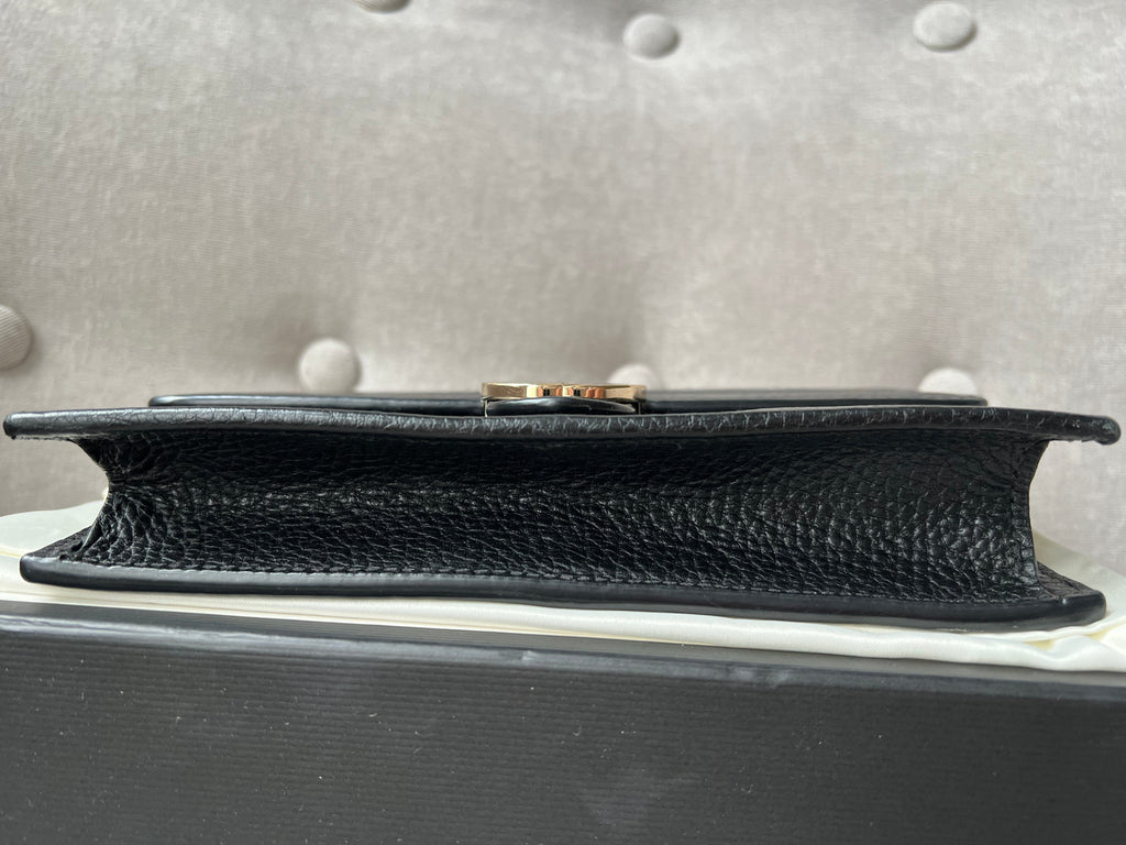 Gucci Black Interlocking Chain Wallet