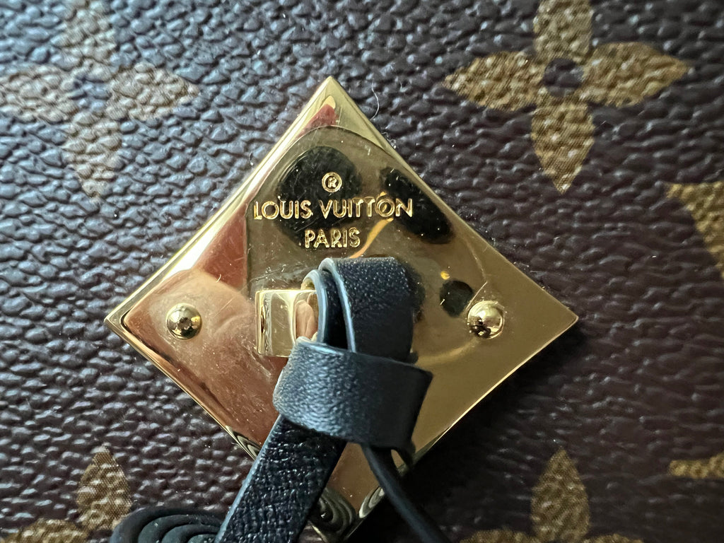 Louis Vuitton Saintonge Monogram and Black