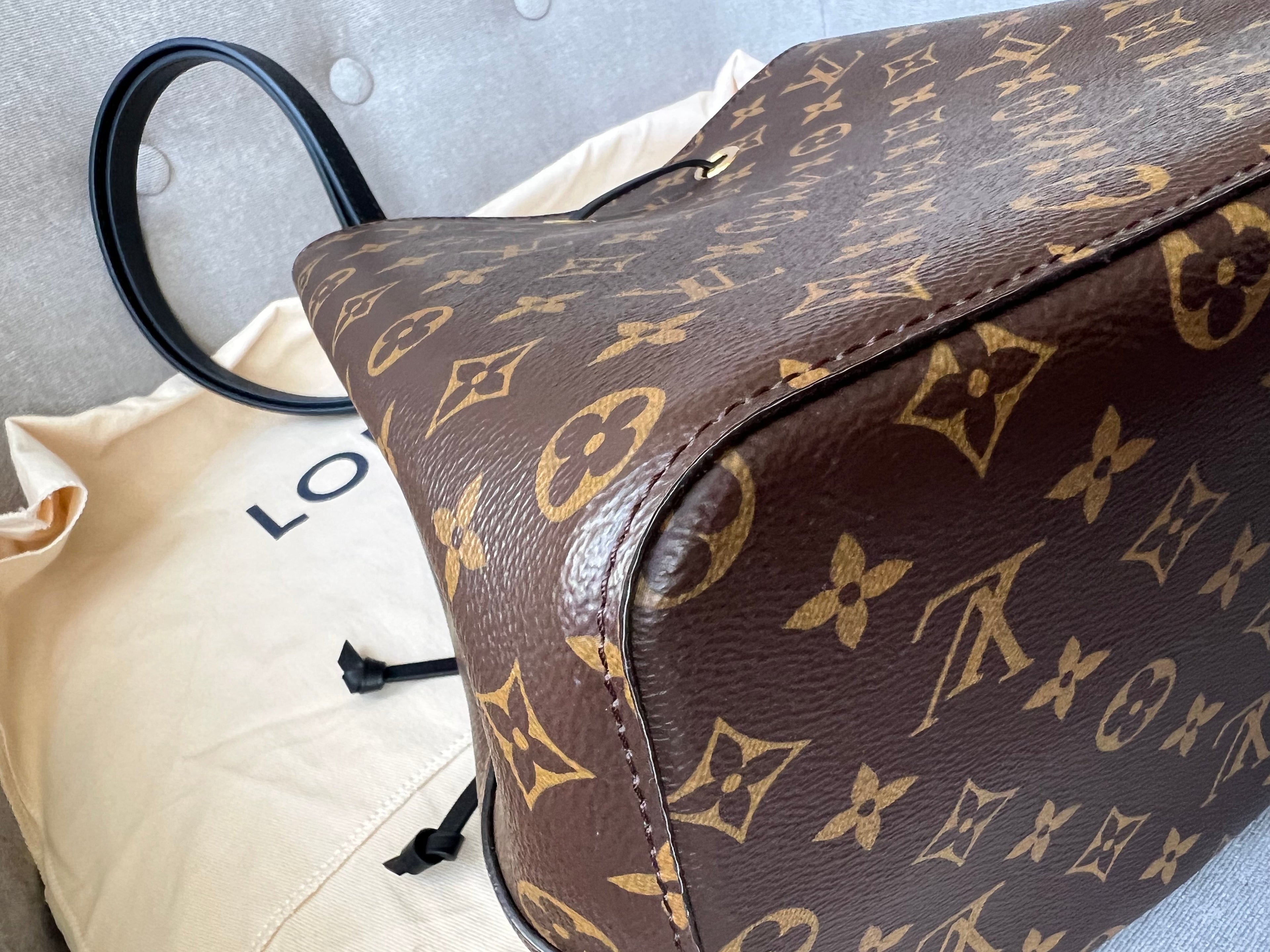 Louis Vuitton Neo Noe Monogram and Black (RRP £1,450)