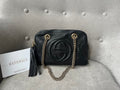 Gucci Black Small Soho Chain Tote