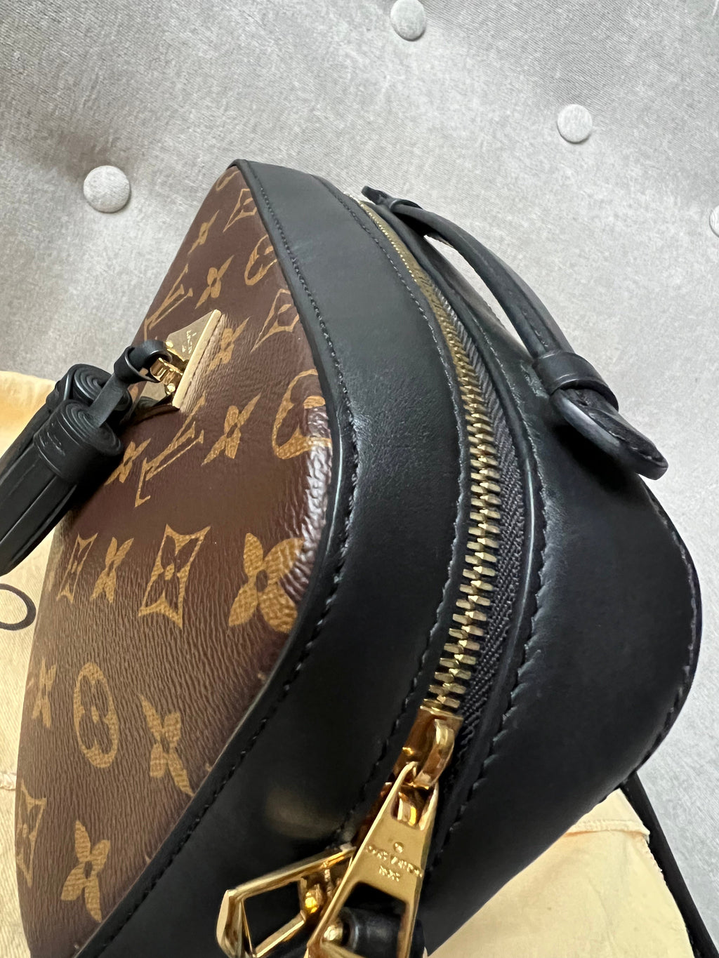 Louis Vuitton Saintonge Monogram and Black