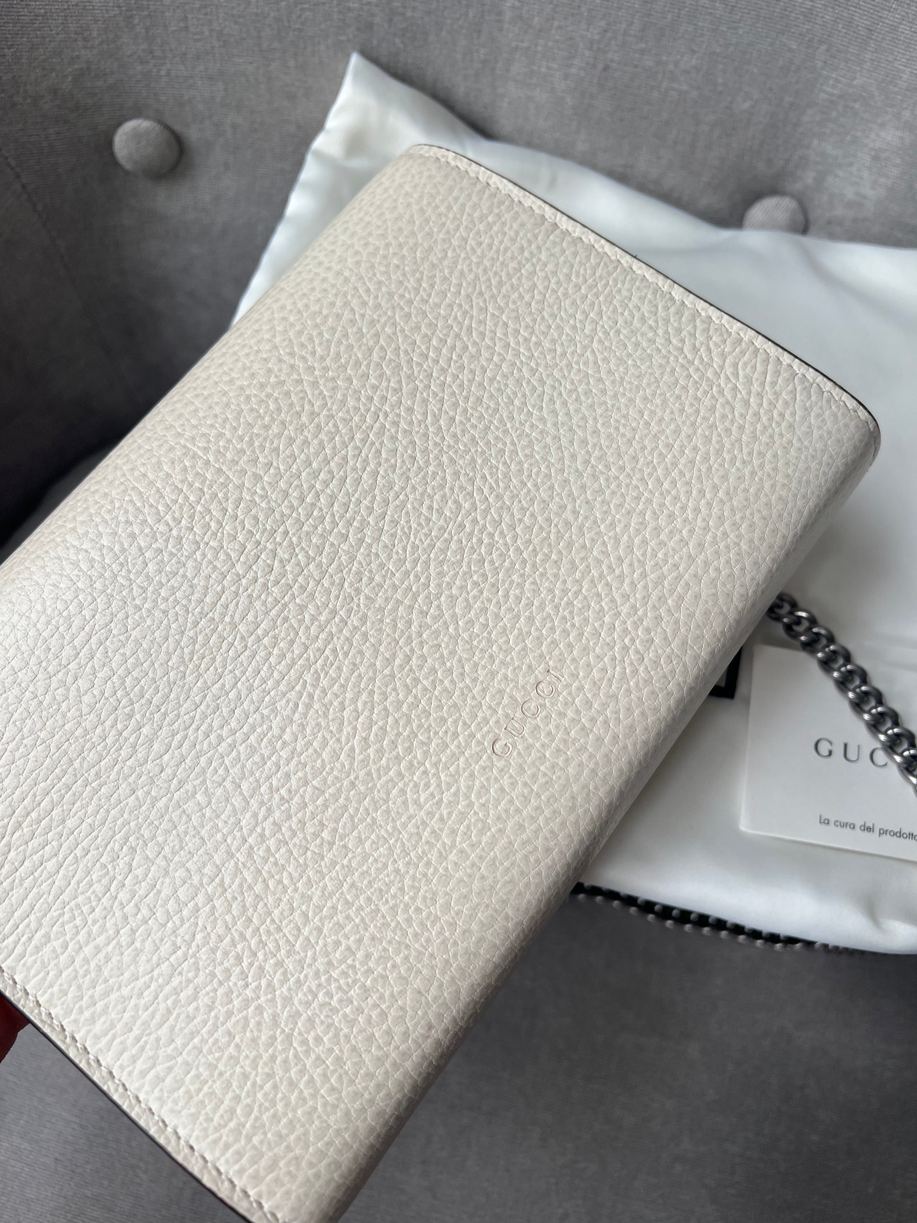 Gucci Dionysus White Mini Chain Bag (RRP £1340)