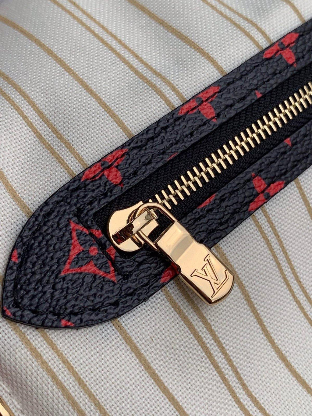 Louis Vuitton Crafty Neverfull MM  Tote Bag