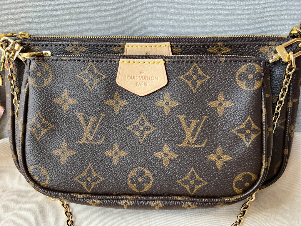 Louis Vuitton Multi Pochette Accessoires Rose Chiaro (RRP £1830)
