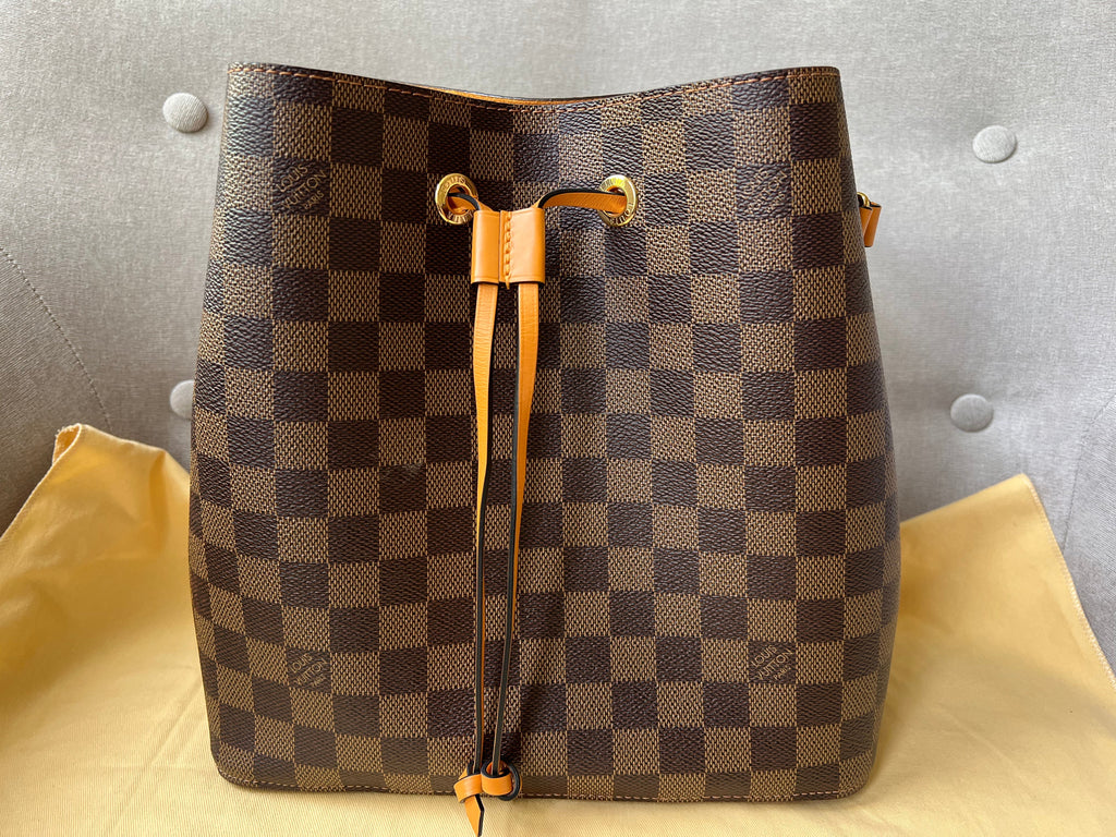 Louis Vuitton Neo Noe Damier Ebene and Safran (RRP £1,560)