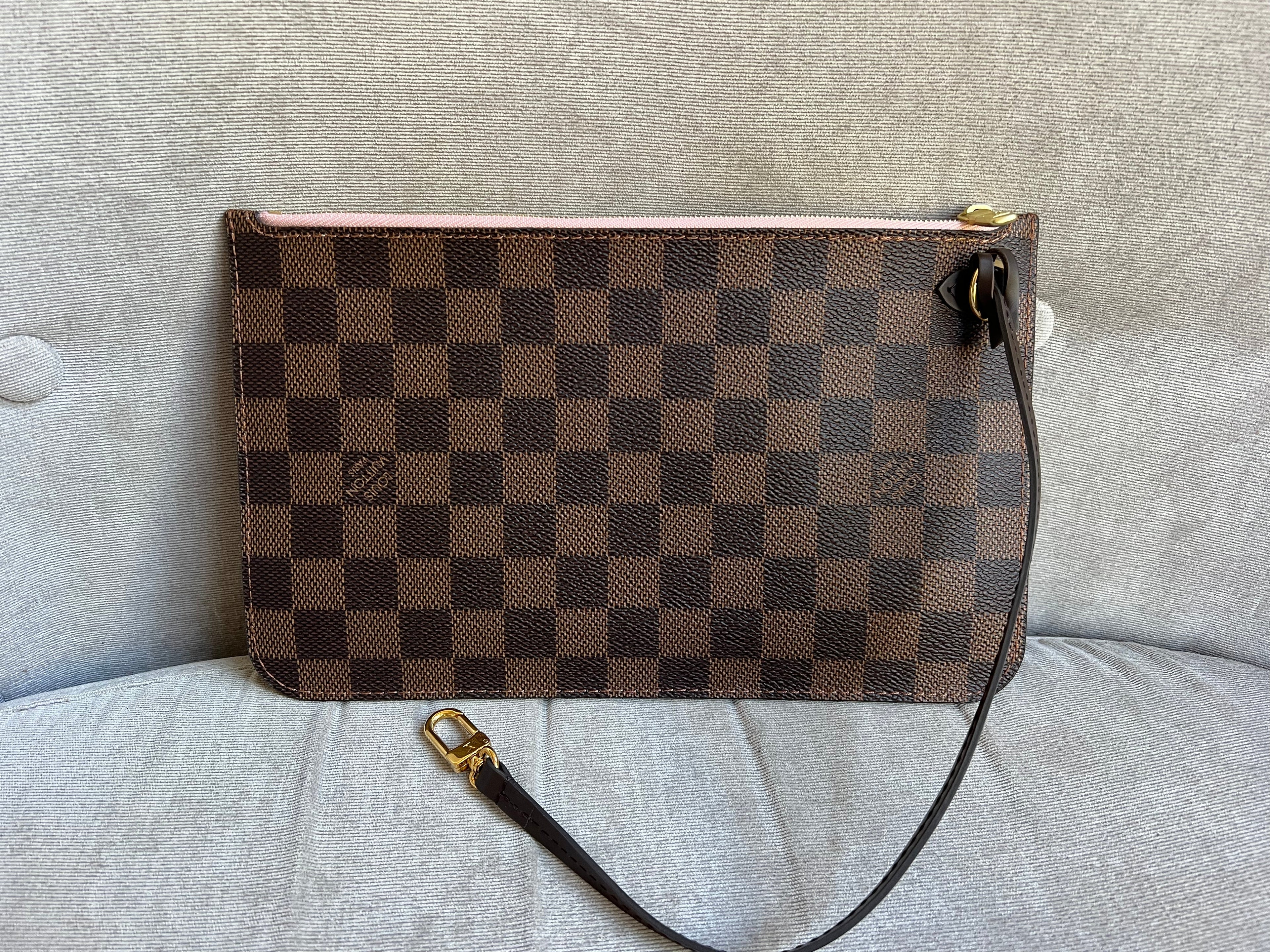 Louis Vuitton Pouch (from Neverfull MM) in Damier Ebene
