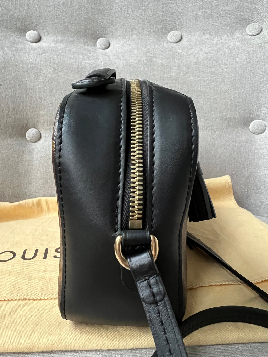 Louis Vuitton Saintonge Monogram and Black