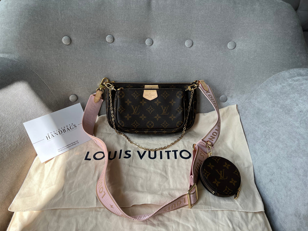 Louis Vuitton Multi Pochette Accessoires Rose Chiaro (RRP £1830)