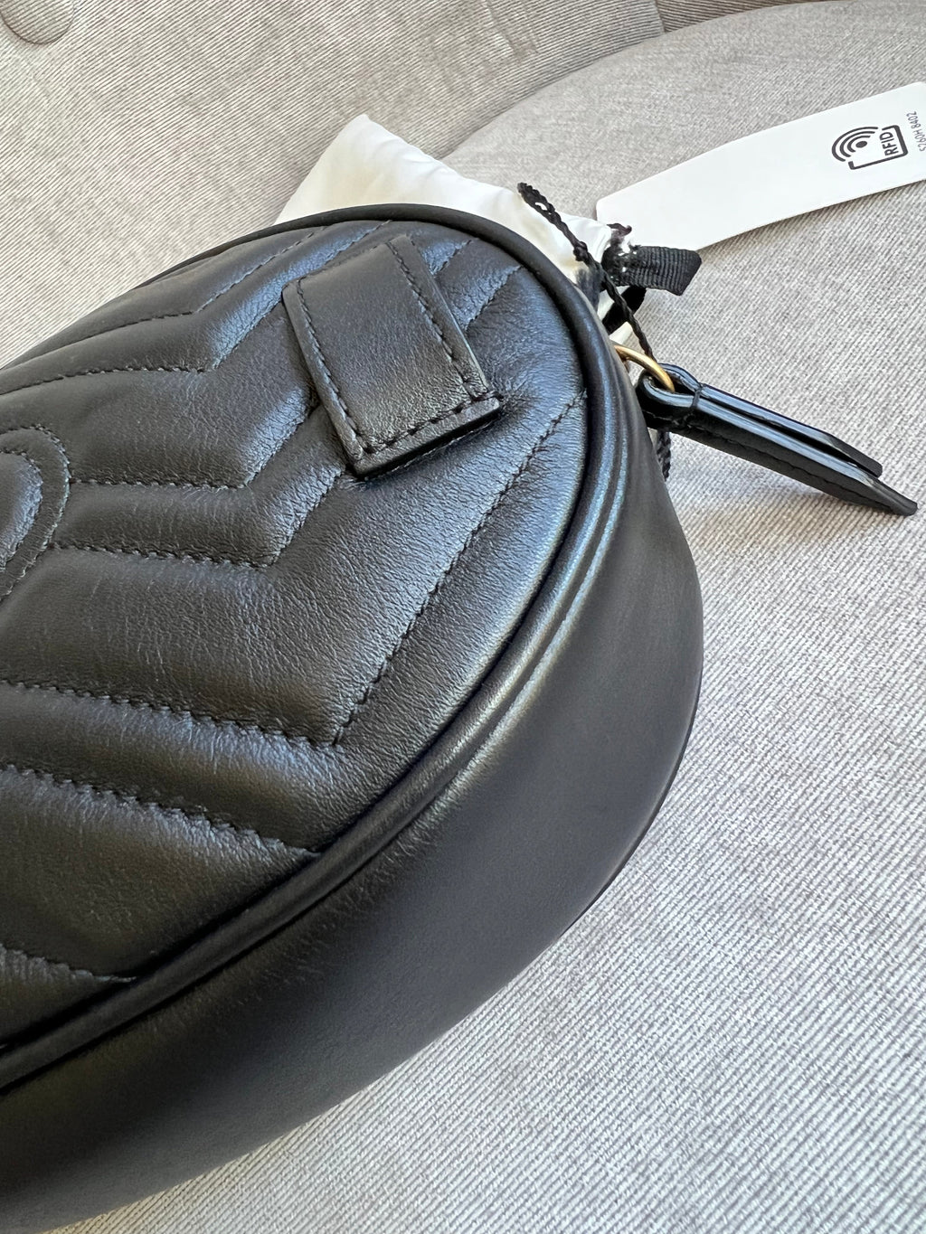 Gucci GG Black Marmont Belt Bag