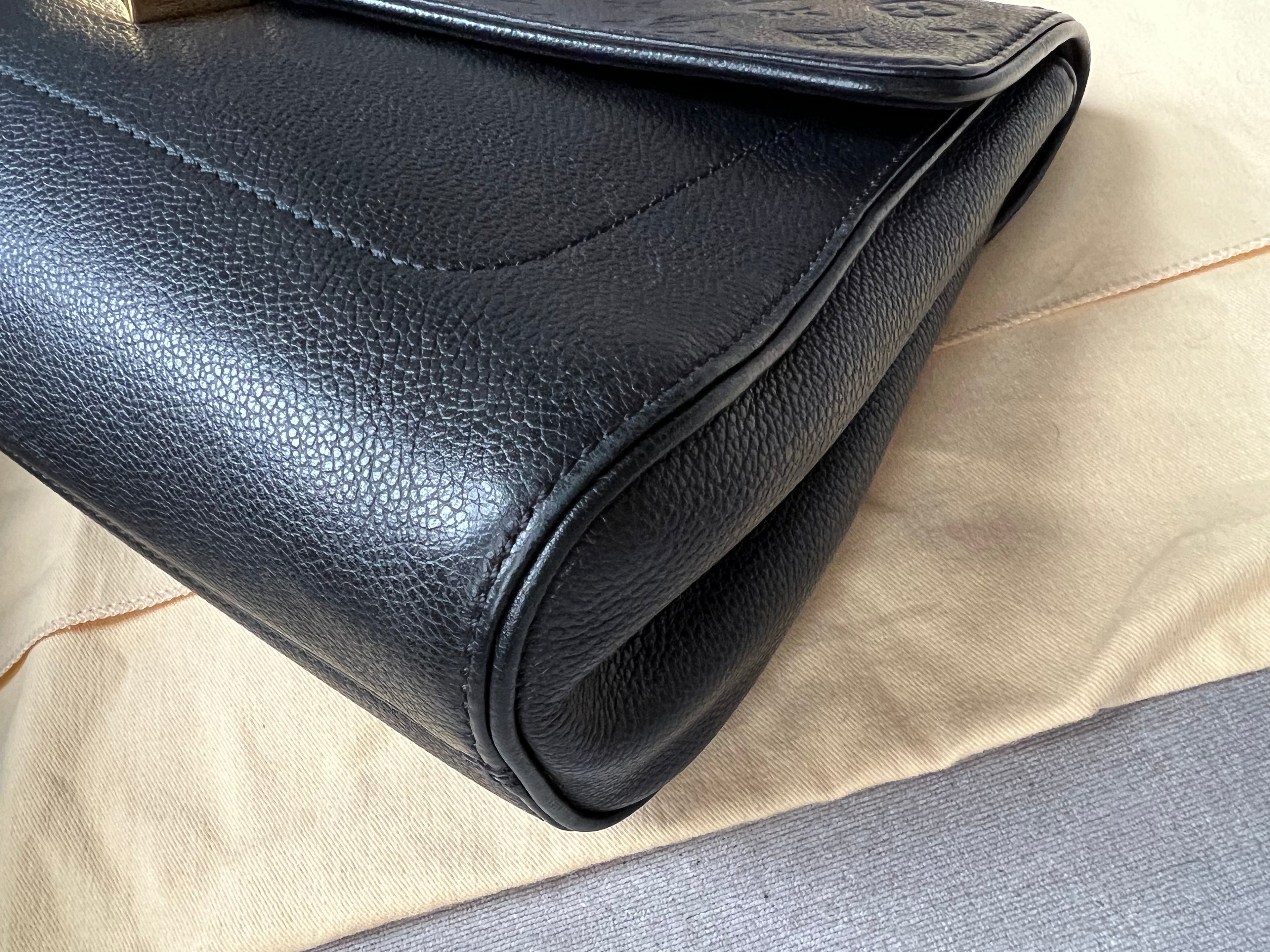 Louis Vuitton Black Empreinte St Germain MM (RRP £2060)