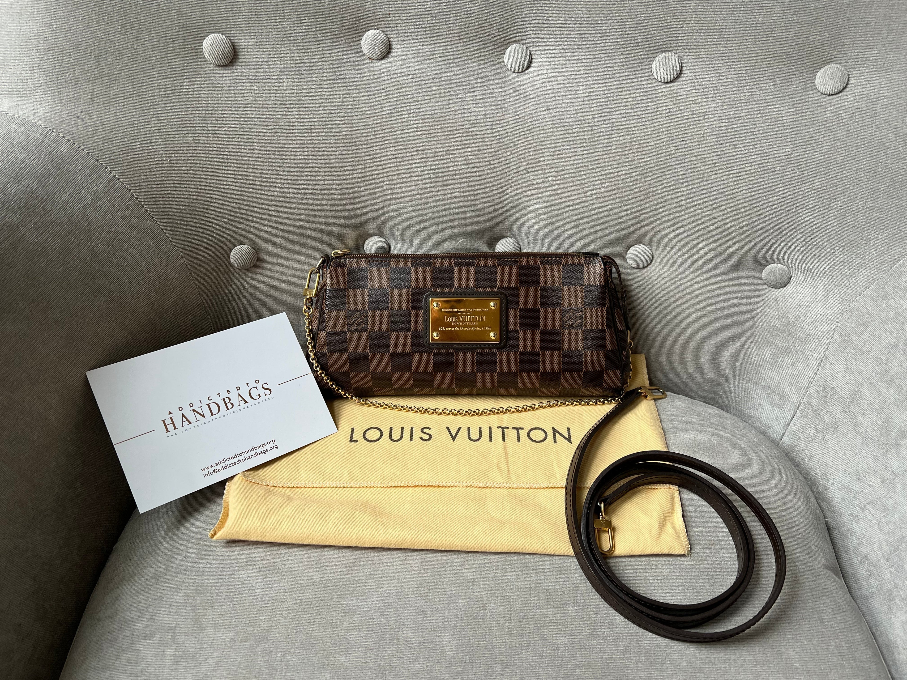 Louis Vuitton Eva Clutch Damier Ebene