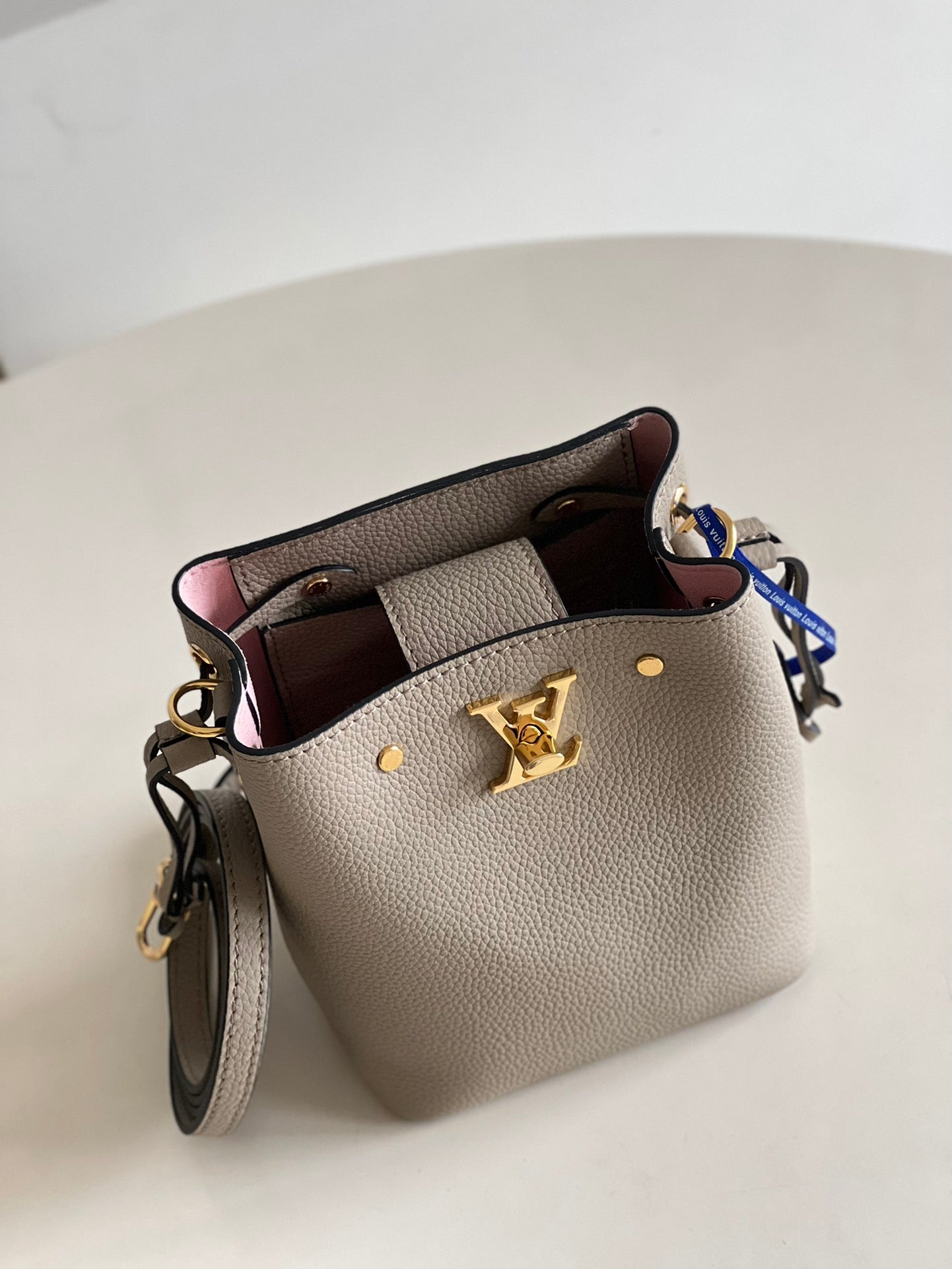 Louis Vuitton Nano LockMe Bucket Bag