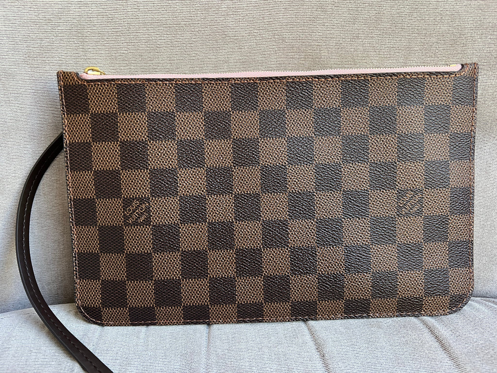Louis Vuitton Pouch (from Neverfull MM) in Damier Ebene