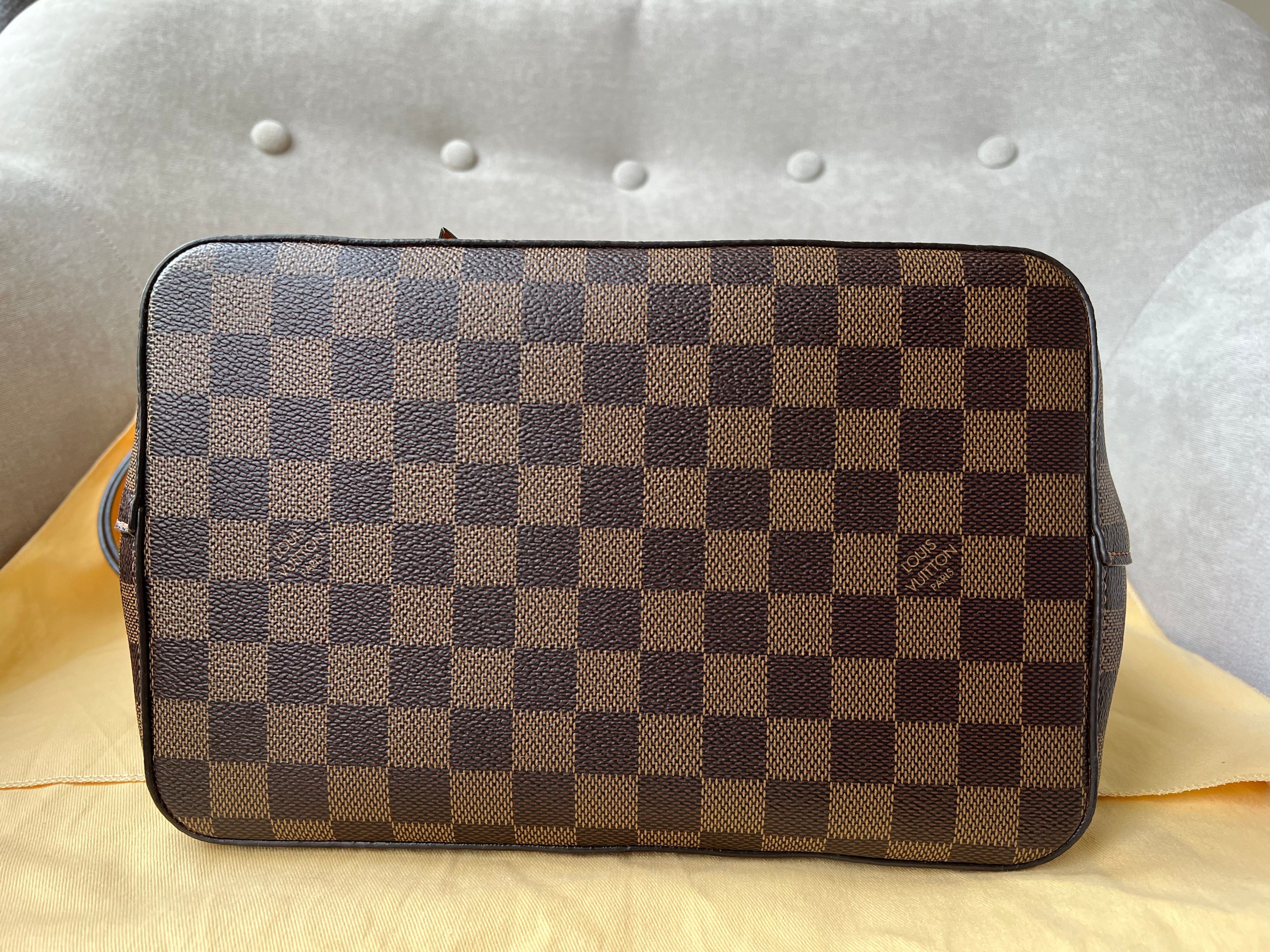 Louis Vuitton Neo Noe Damier Ebene and Safran (RRP £1,560)