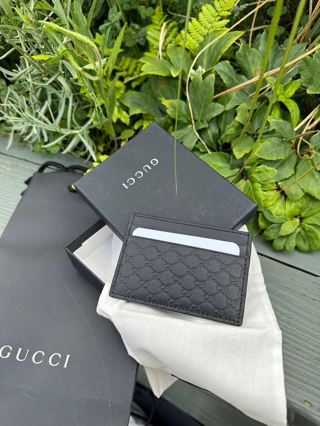 Gucci card holder