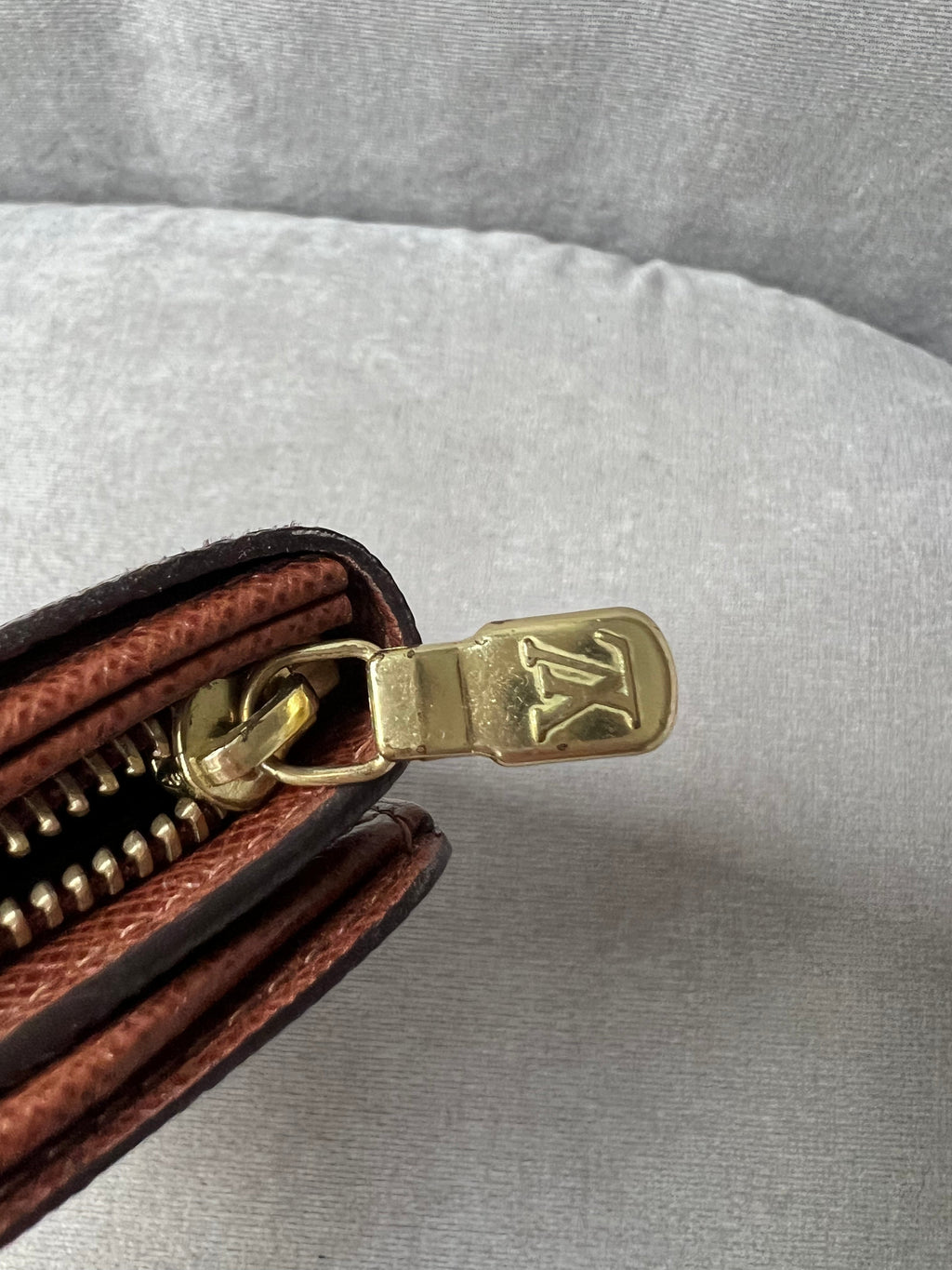 Louis Vuitton Tresor Wallet in Monogram and Brown