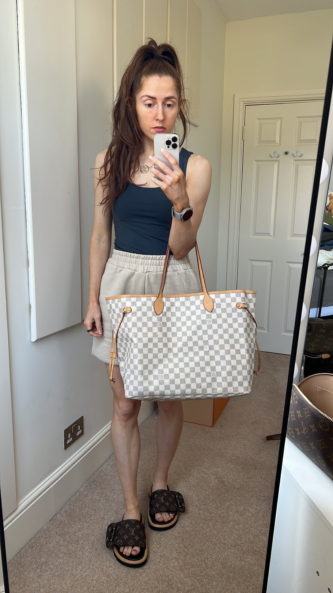Louis Vuitton Neverfull GM Damier Azur (RRP £1,450)