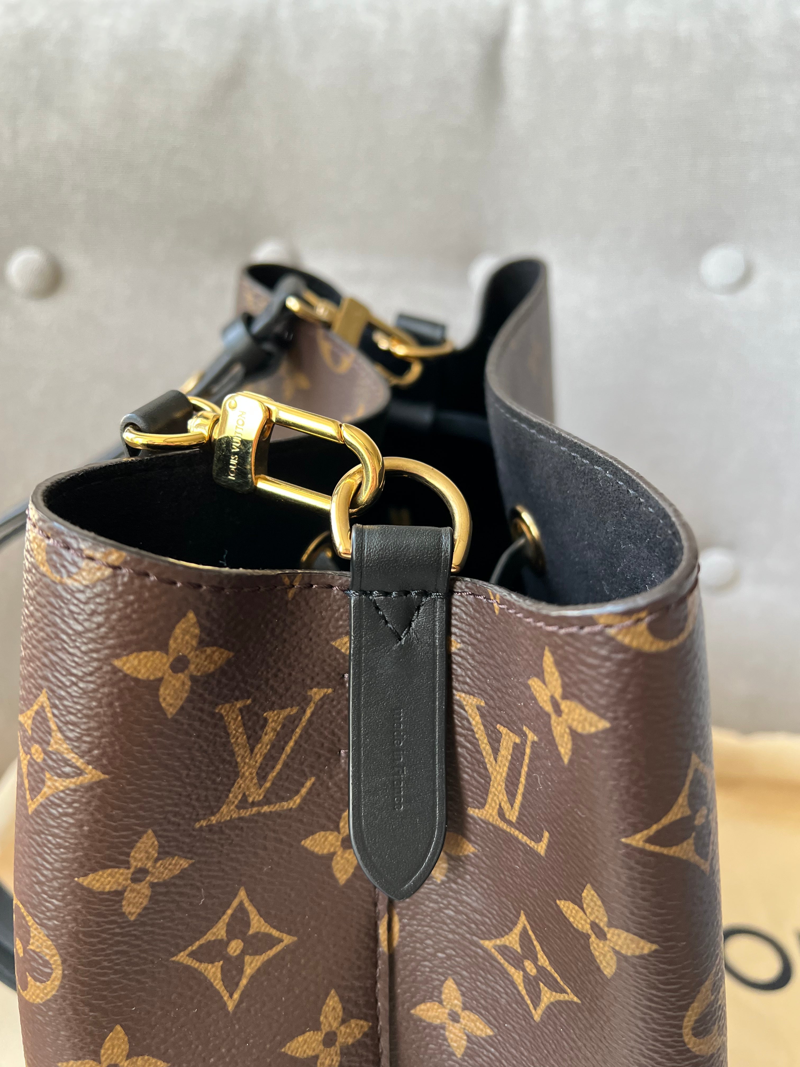 Louis Vuitton Neo Noe Monogram and Black (RRP £1,450)