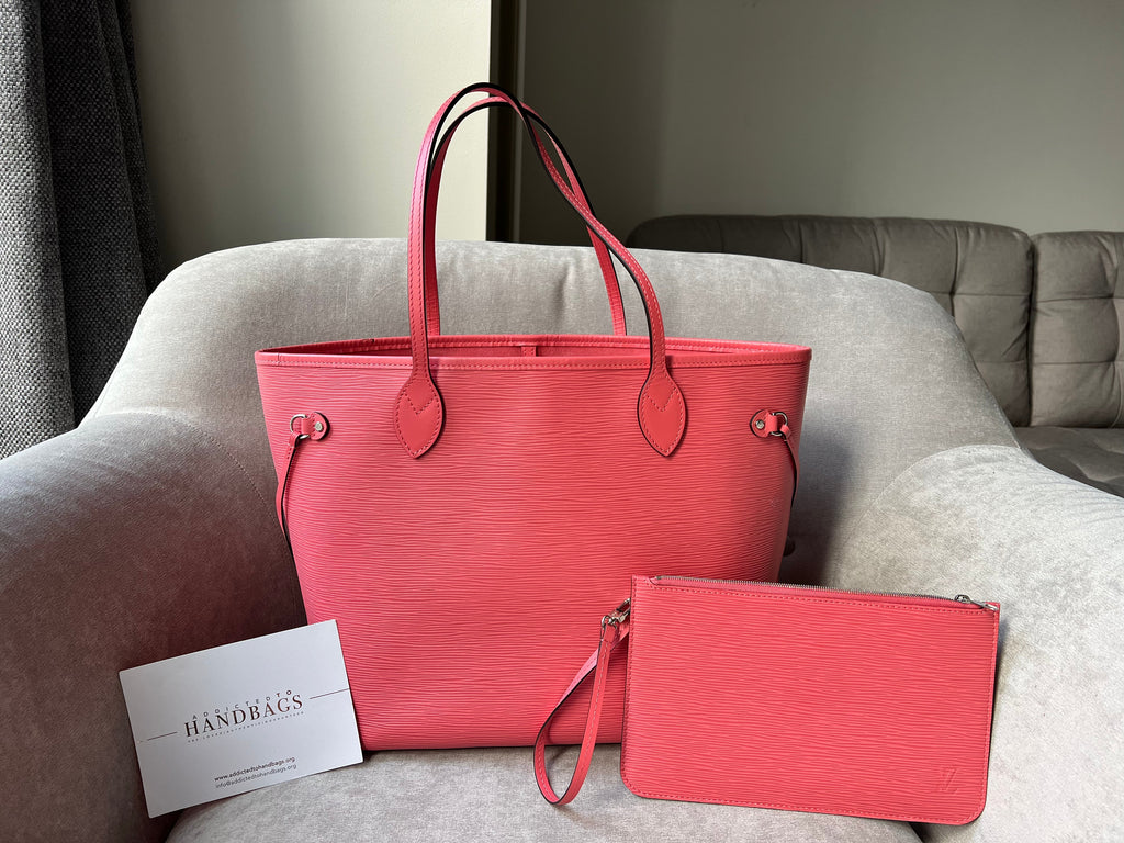 Louis Vuitton Neverfull MM Coral Epi Leather (RRP £1,740)