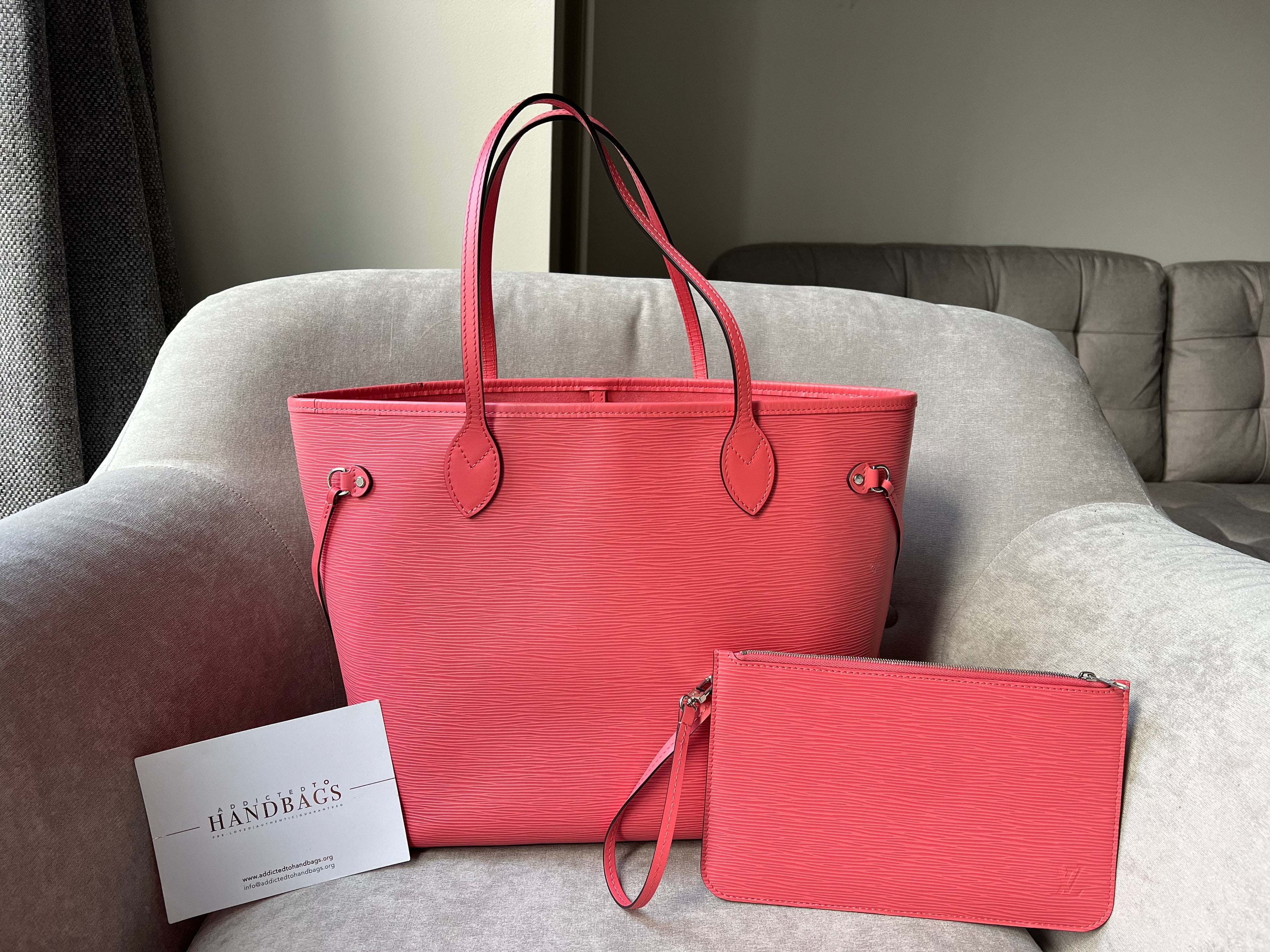 Louis Vuitton Neverfull MM Coral Epi Leather (RRP £1,740)