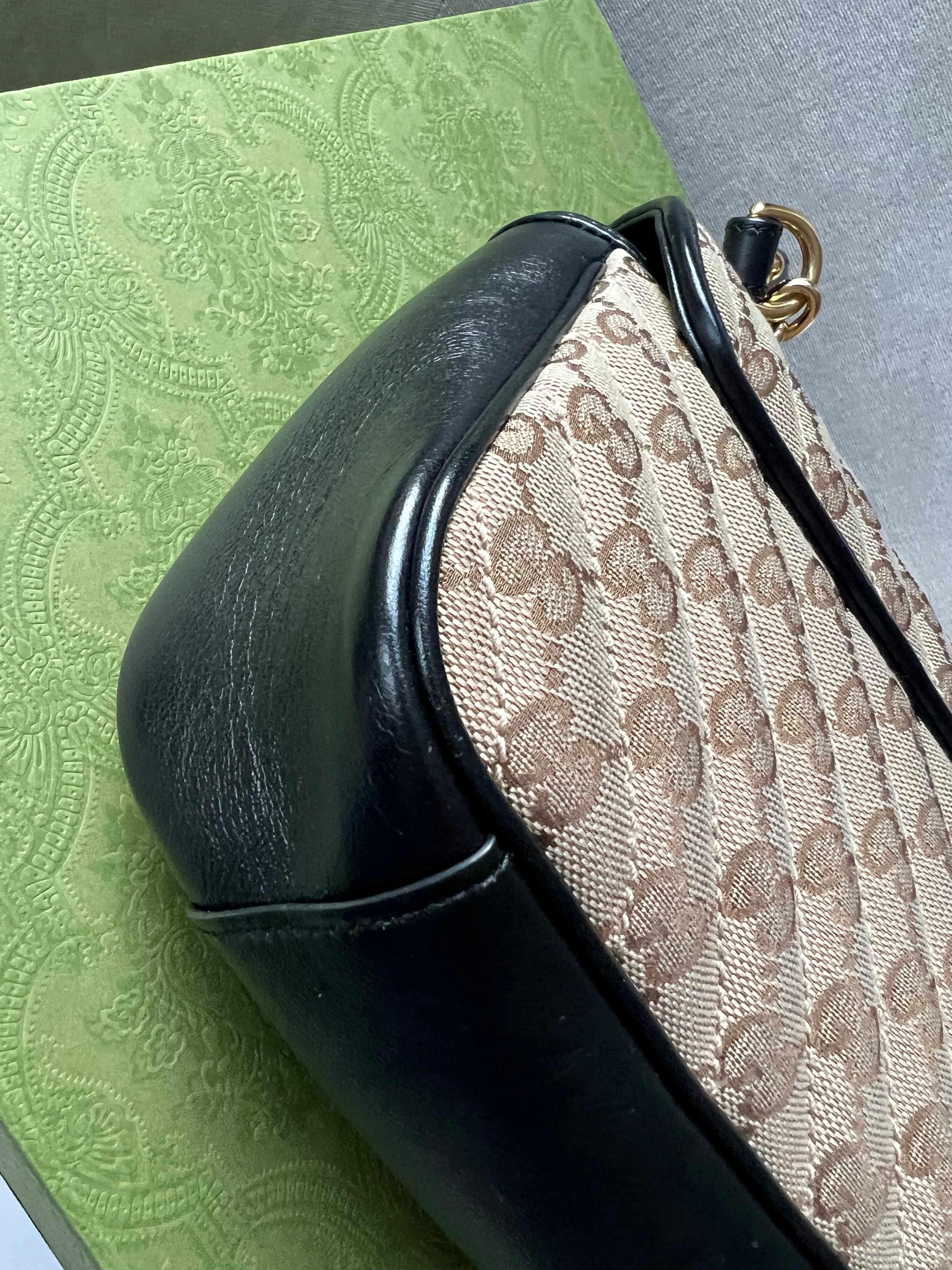 Gucci GG Beige Marmont Small Shoulder Bag (RRP £1,570)