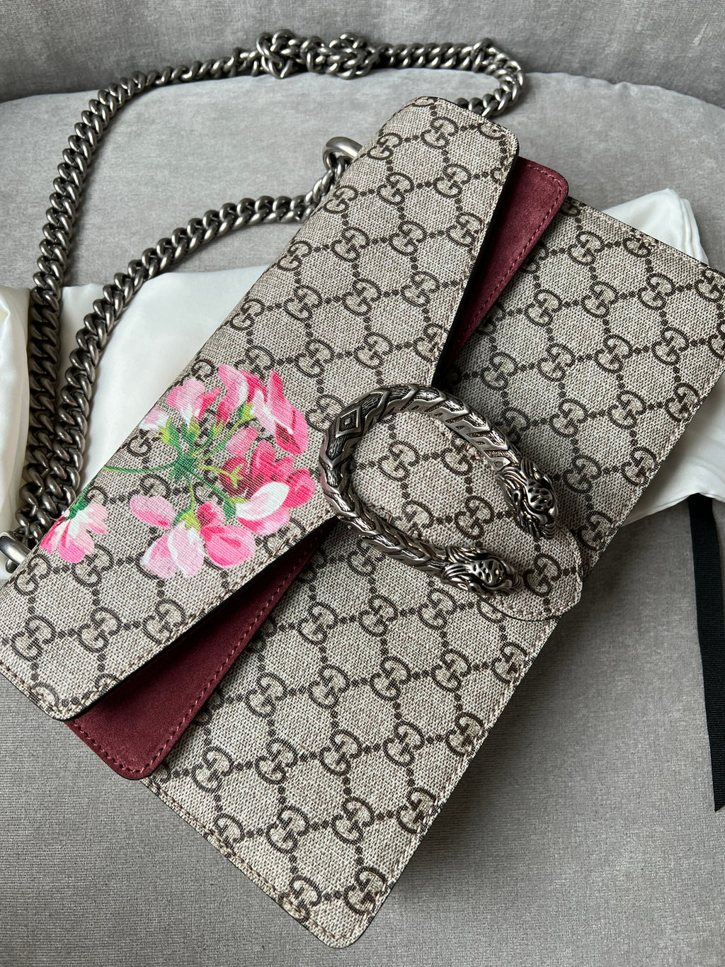 Gucci Dionysus GG Blooms Small Shoulder Bag