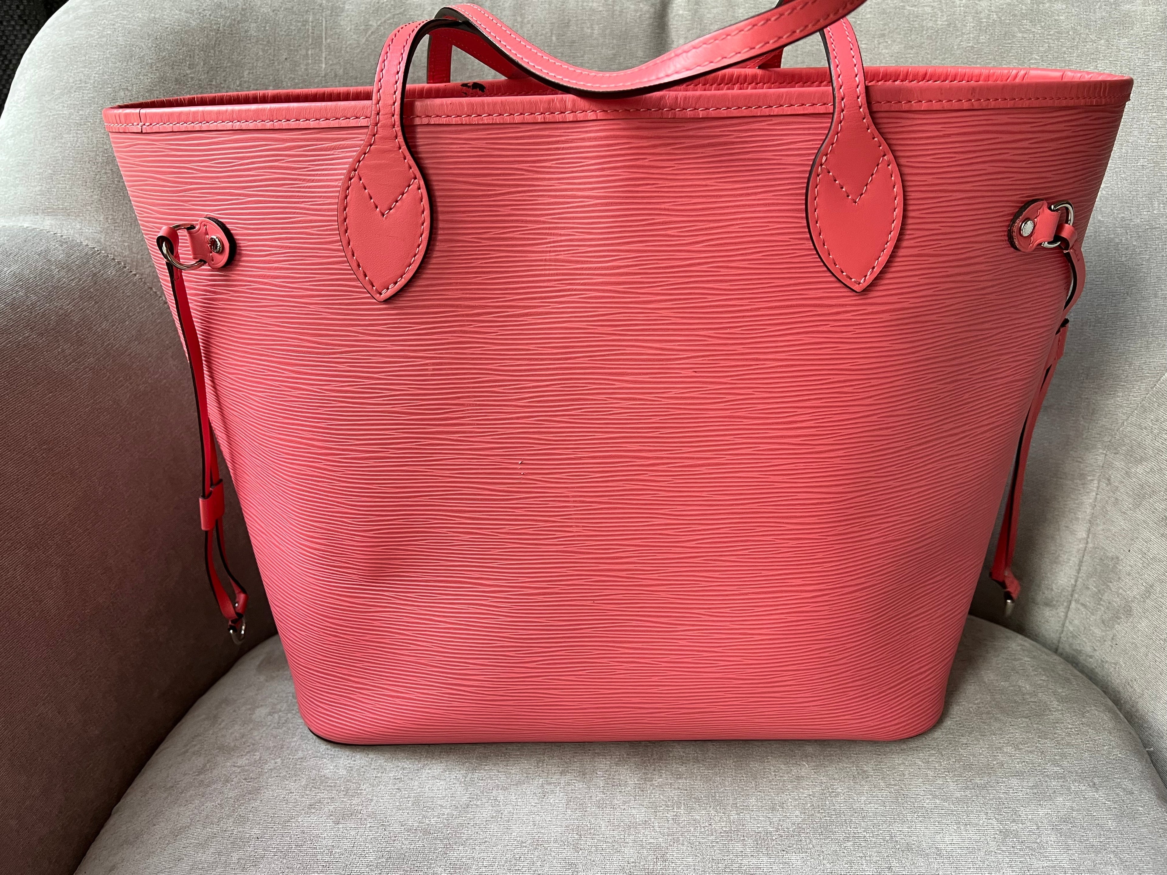 Louis Vuitton Neverfull MM Coral Epi Leather (RRP £1,740)