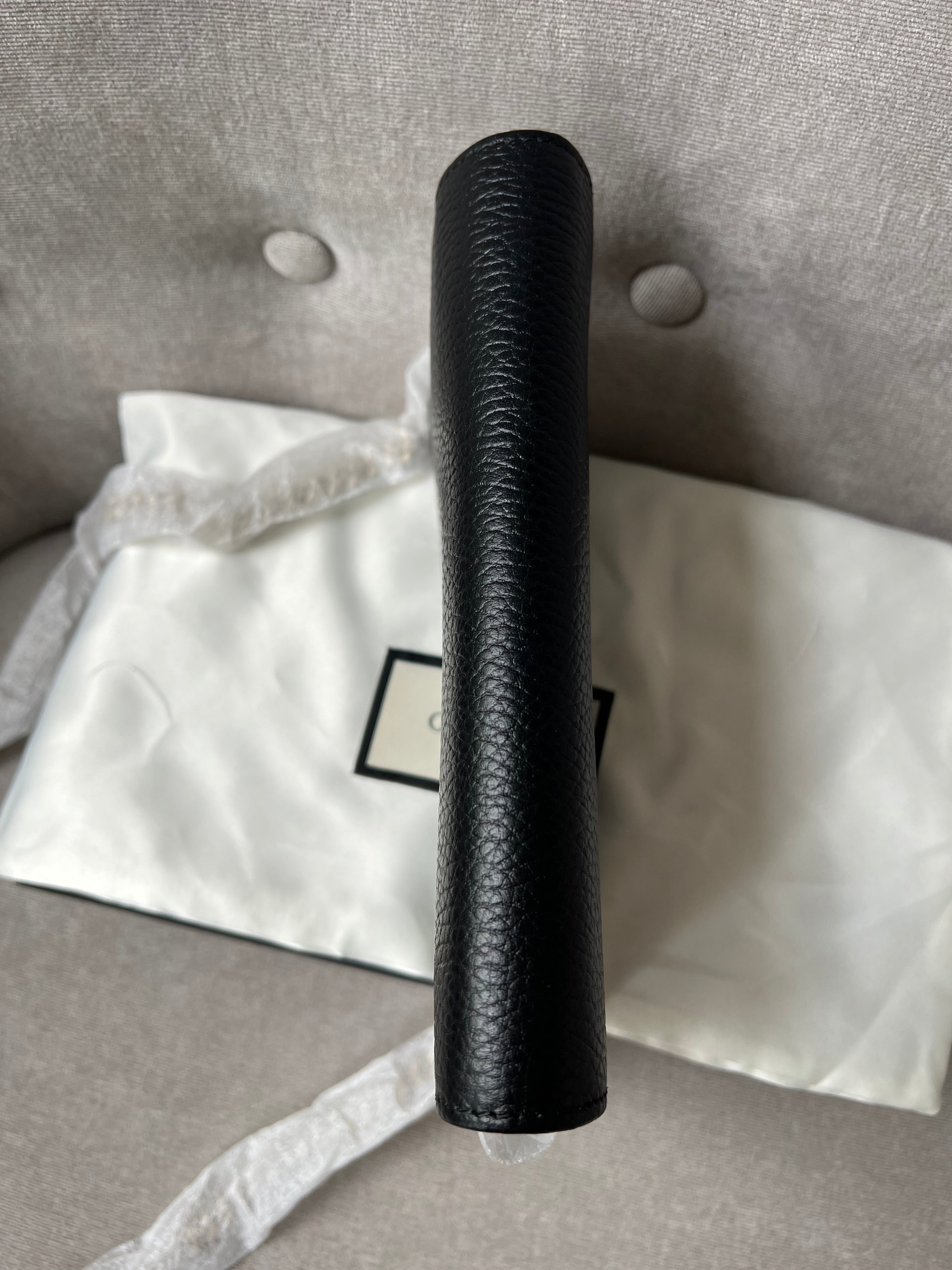 Gucci Black Interlocking Chain Wallet