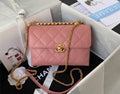 New leather Chanel woman handbag