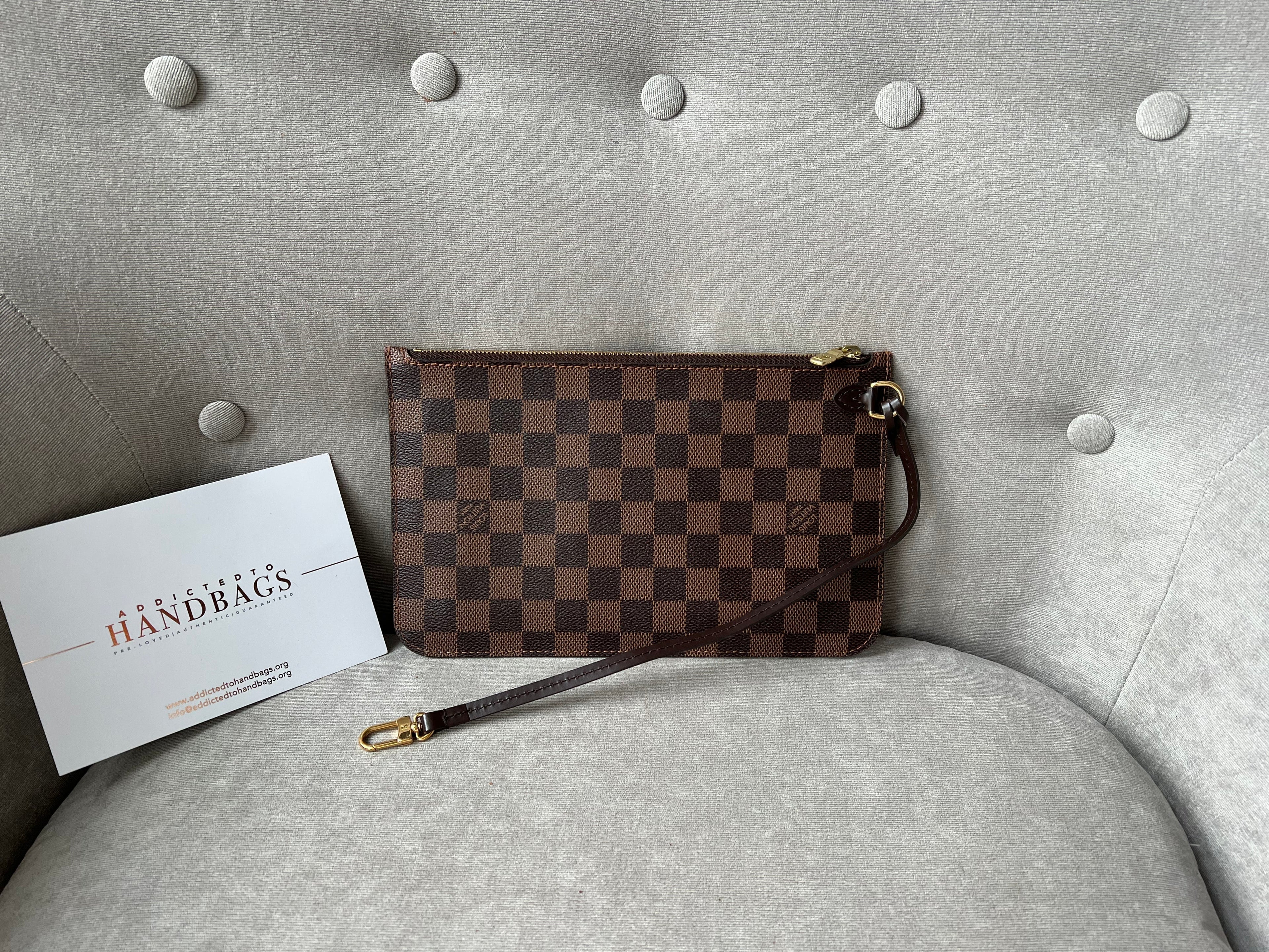 Louis Vuitton Pouch (from Neverfull) in Damier Ebene