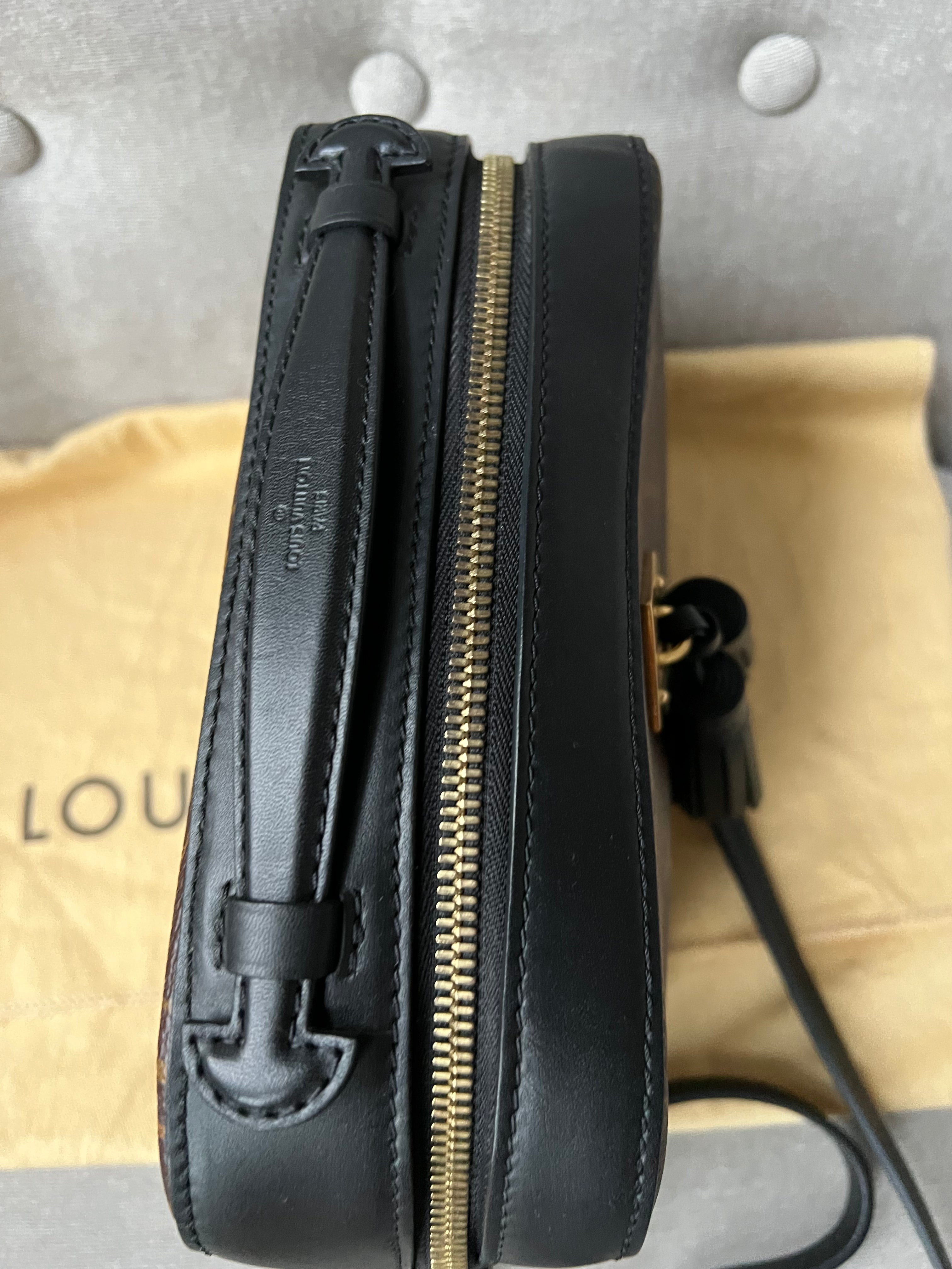 Louis Vuitton Saintonge Monogram and Black