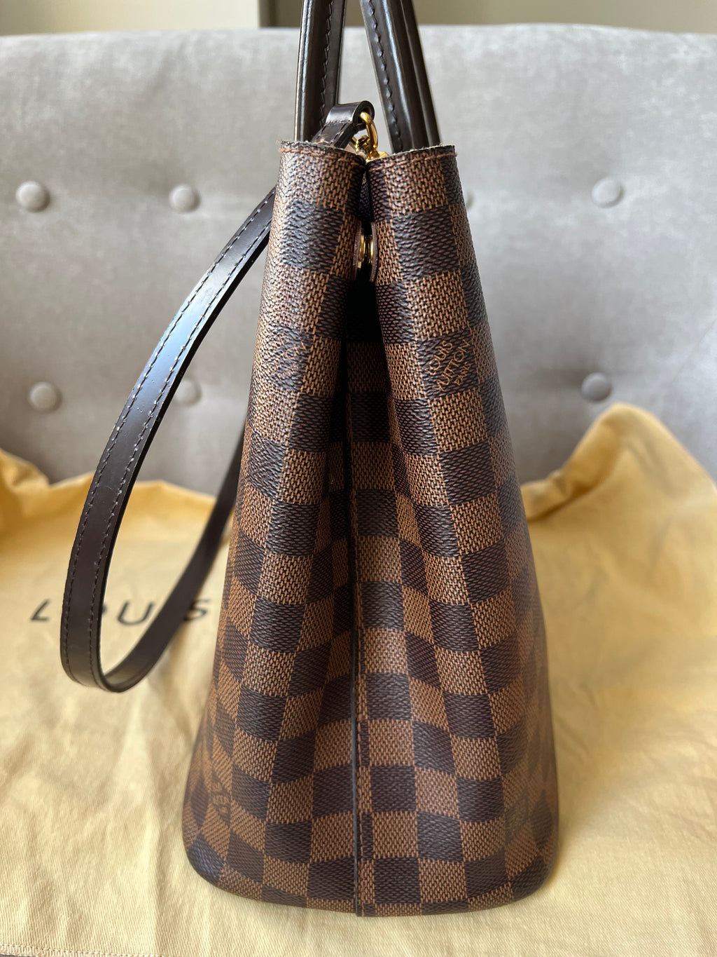 Louis Vuitton Kensington Tote Damier Ebene